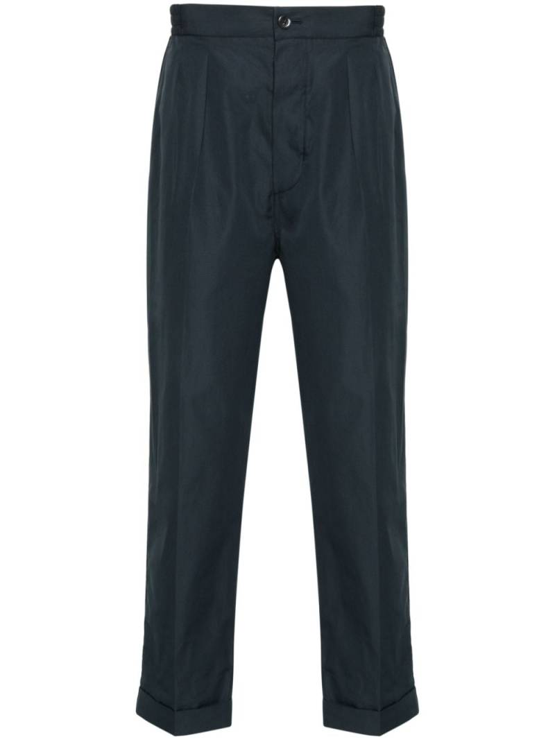 TOM FORD pleated tapered trousers - Blue von TOM FORD