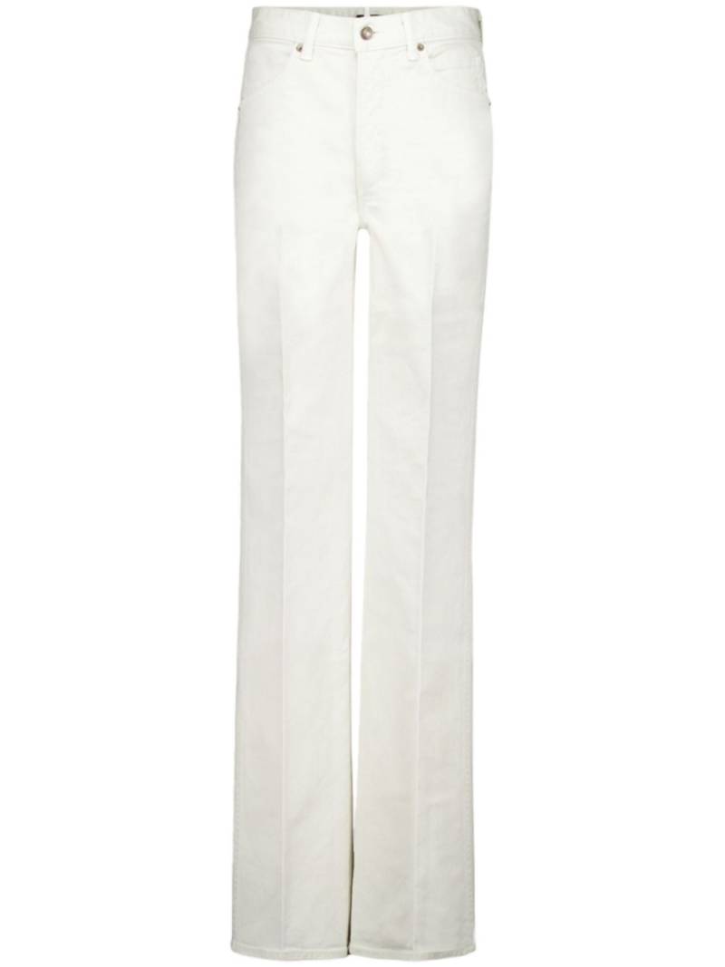 TOM FORD twill flared jeans - White von TOM FORD