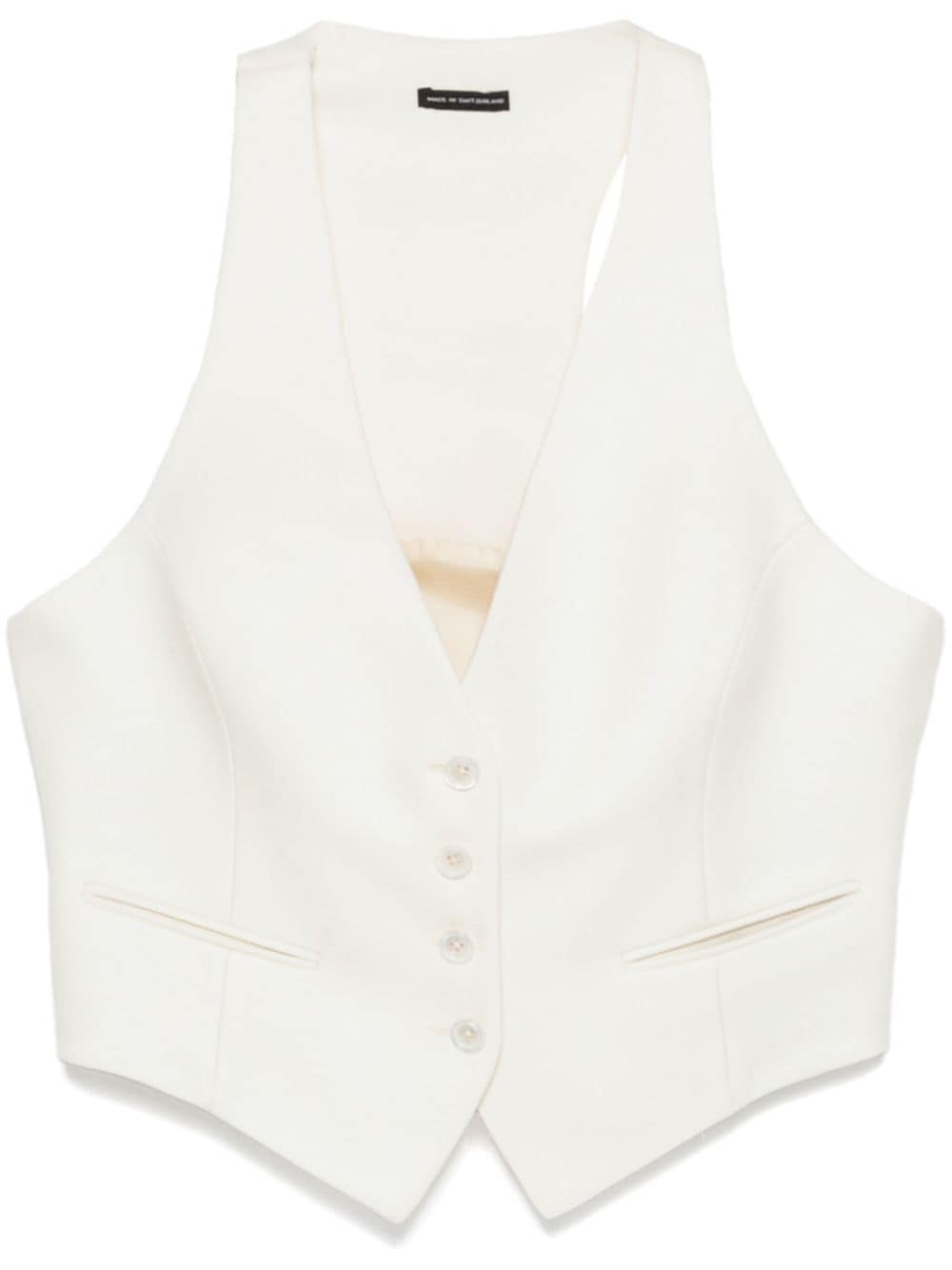 TOM FORD twill-weave waistcoat - Neutrals von TOM FORD