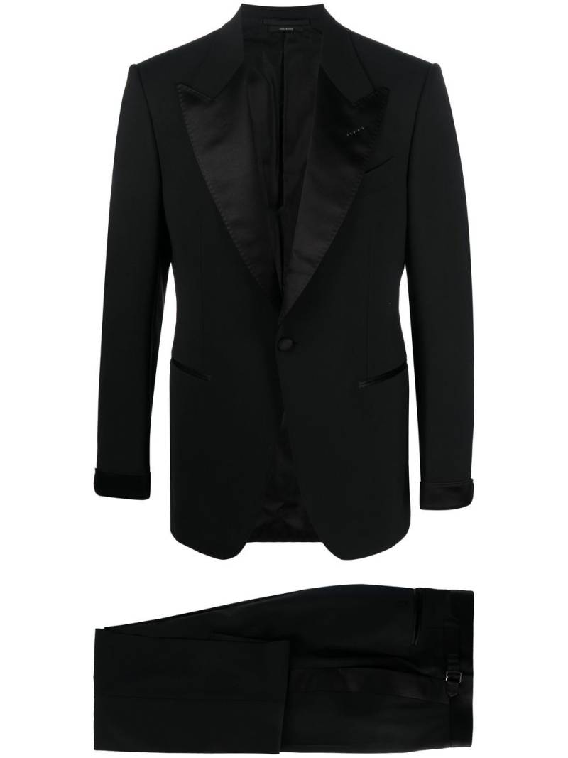 TOM FORD two-piece single-breasted dinner suit - Black von TOM FORD