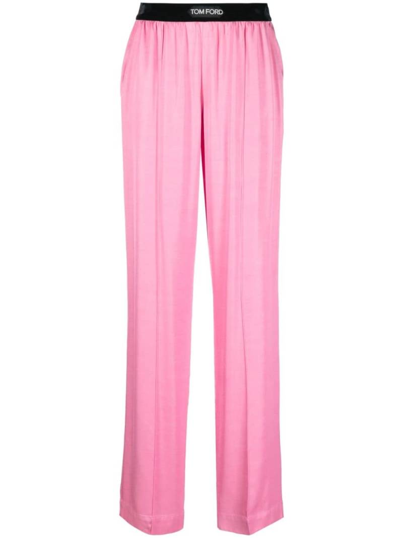 TOM FORD wide straight-leg trousers - Pink von TOM FORD