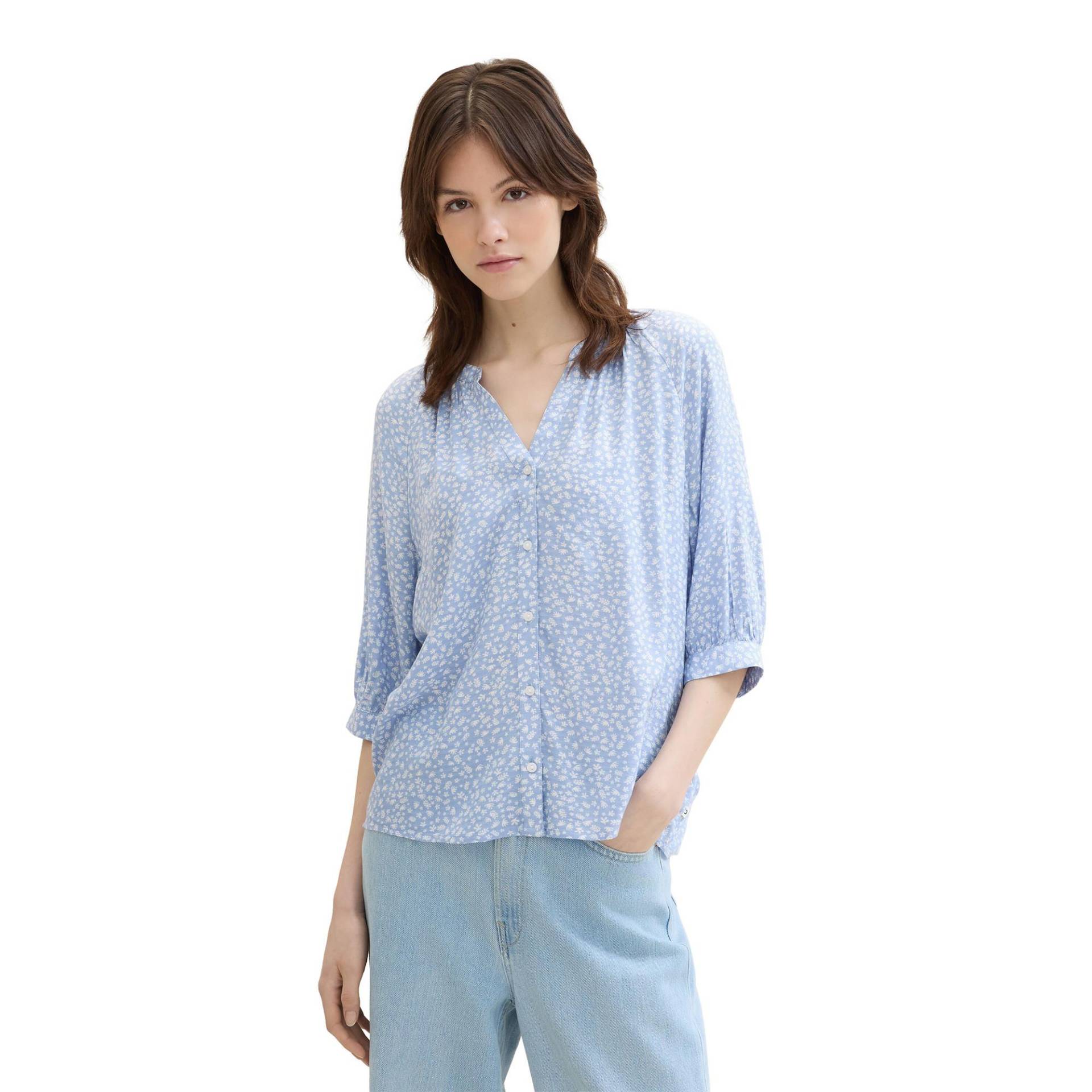 Bluse Damen Blau M von TOM TAILOR Denim