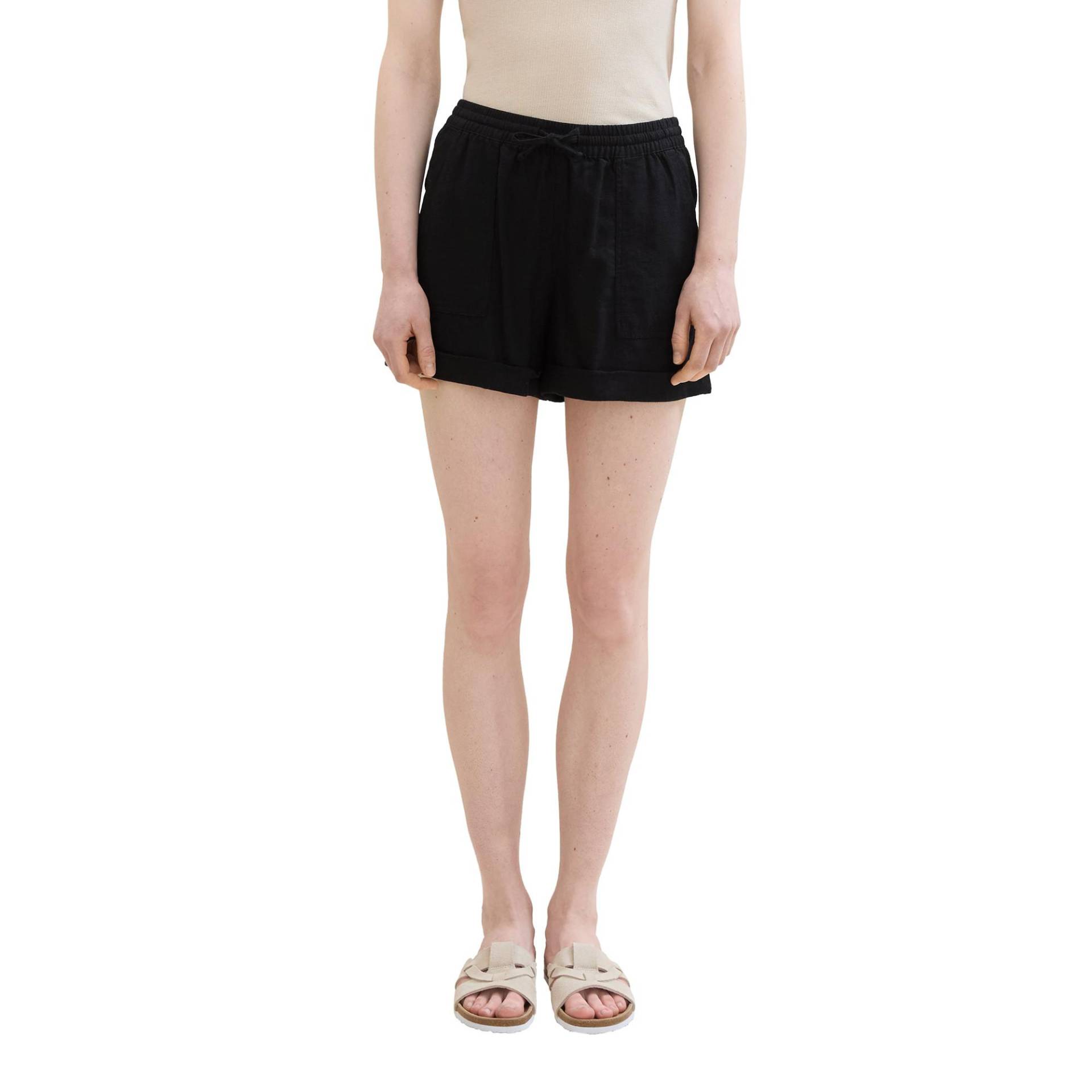 Shorts Damen Black S von TOM TAILOR Denim