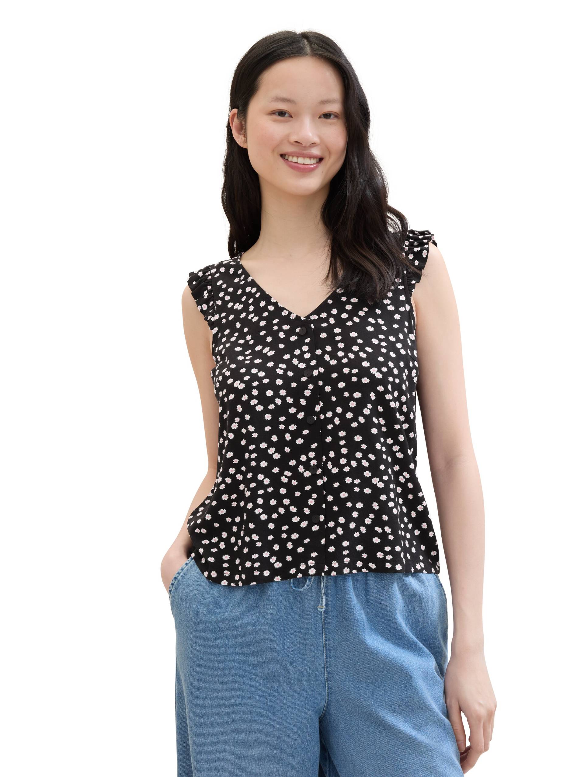 TOM TAILOR Denim Blusentop, mit All-Over Print TOM TAILOR Denim Blusentop, mit All-Over Print von TOM TAILOR Denim