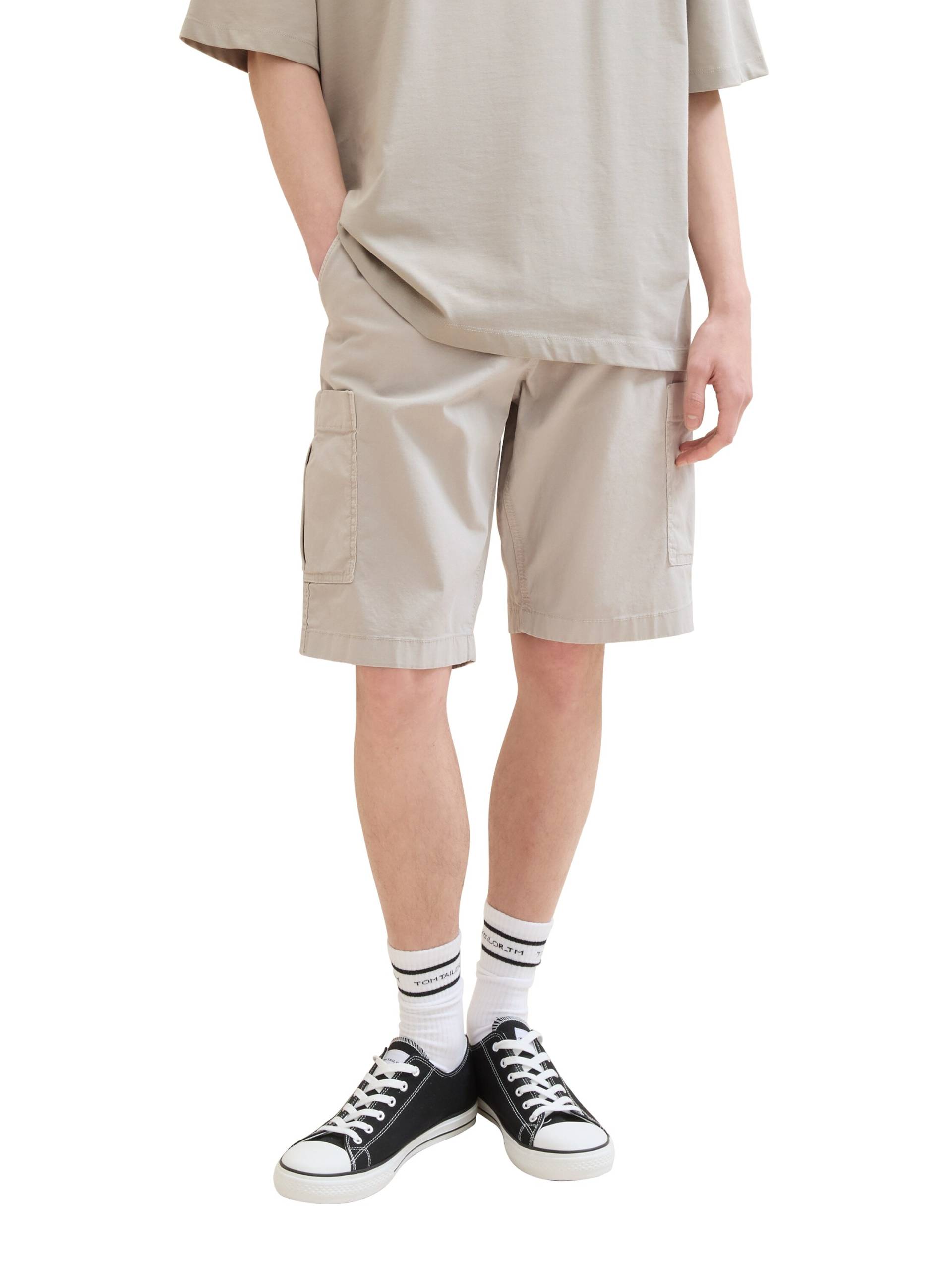 TOM TAILOR Denim Cargoshorts, unifarben TOM TAILOR Denim Cargoshorts, unifarben von TOM TAILOR Denim
