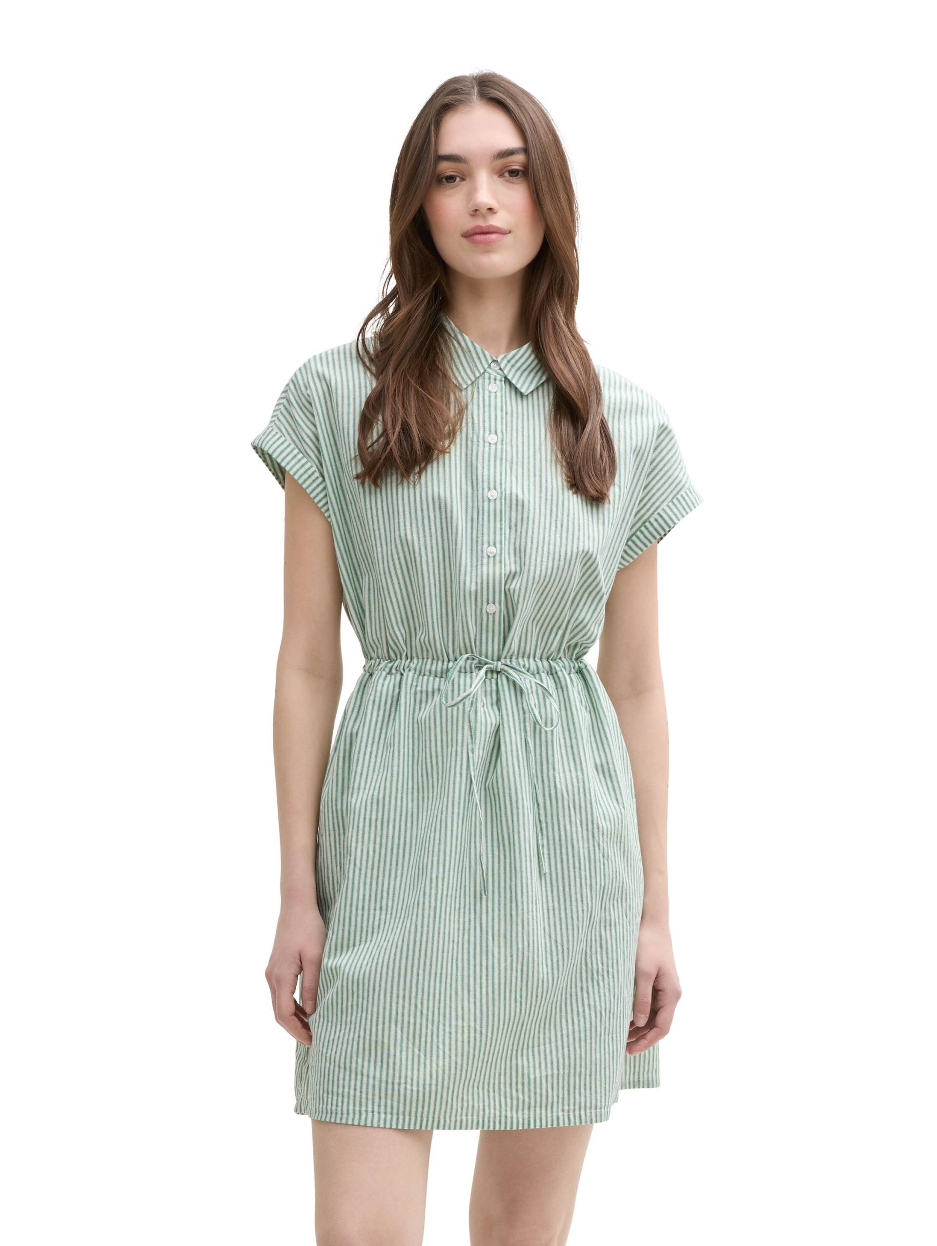 TOM TAILOR Denim Hemdblusenkleid, im Streifendessin TOM TAILOR Denim Hemdblusenkleid, im Streifendessin von TOM TAILOR Denim