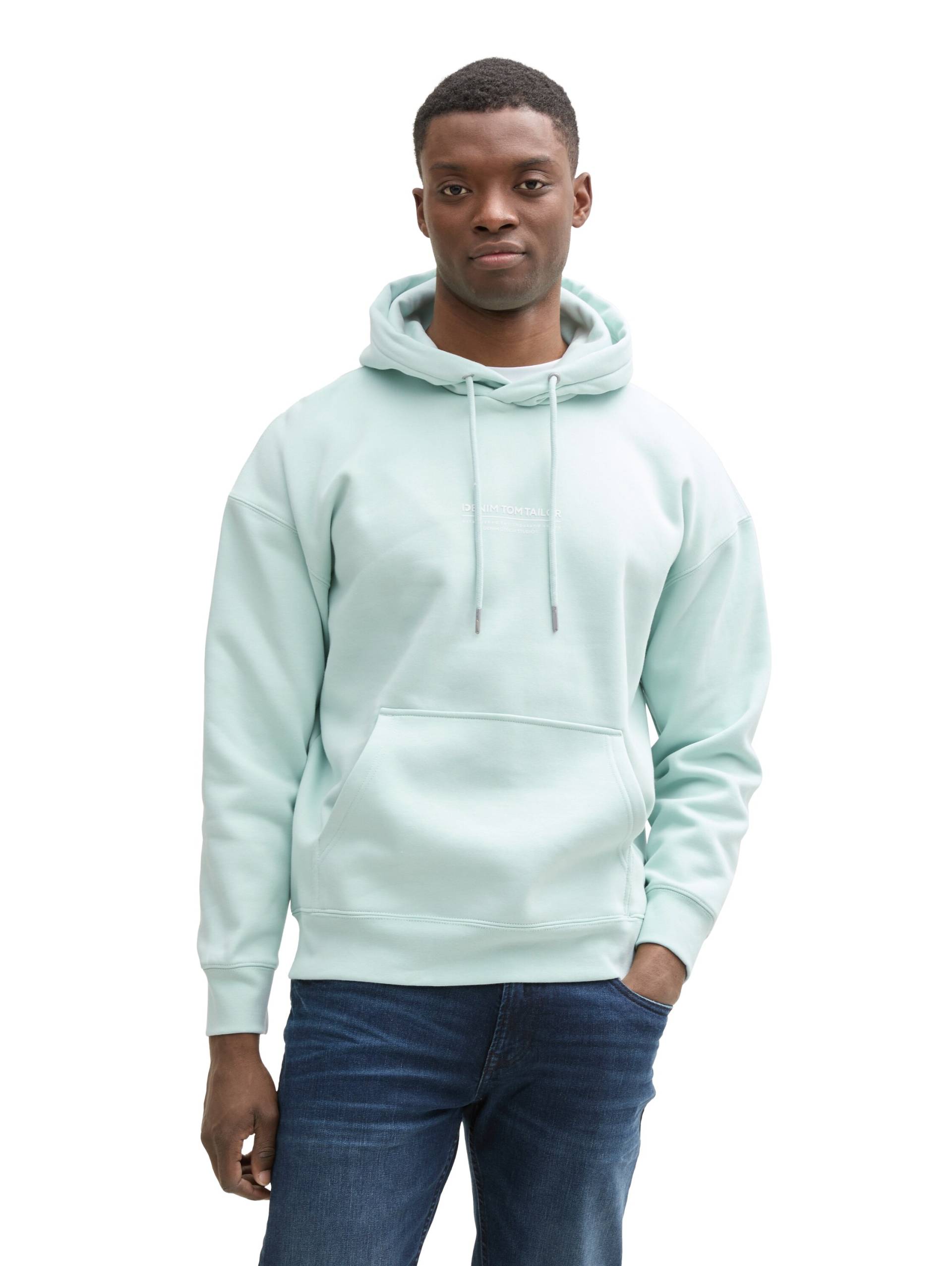 TOM TAILOR Denim Hoodie, mit Logo Print von TOM TAILOR Denim