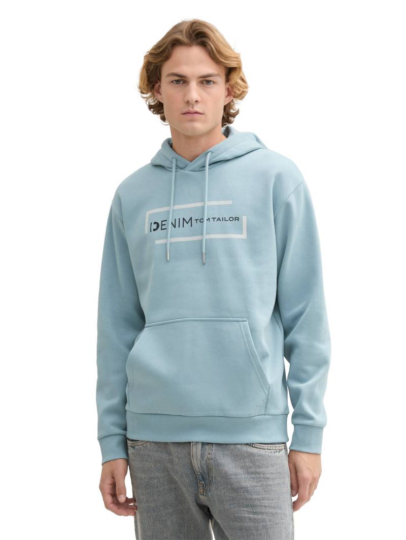 TOM TAILOR Denim Hoodie, mit grossem Logoprint von TOM TAILOR Denim