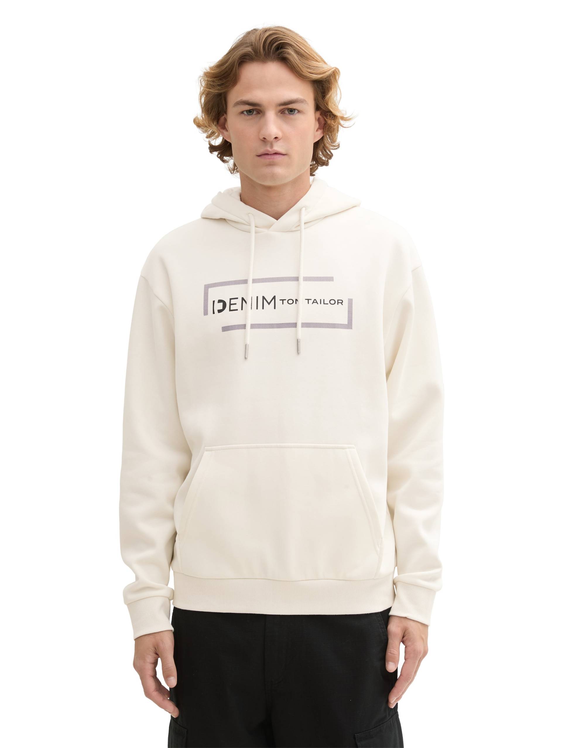 TOM TAILOR Denim Hoodie, mit grossem Logoprint TOM TAILOR Denim Hoodie, mit grossem Logoprint von TOM TAILOR Denim