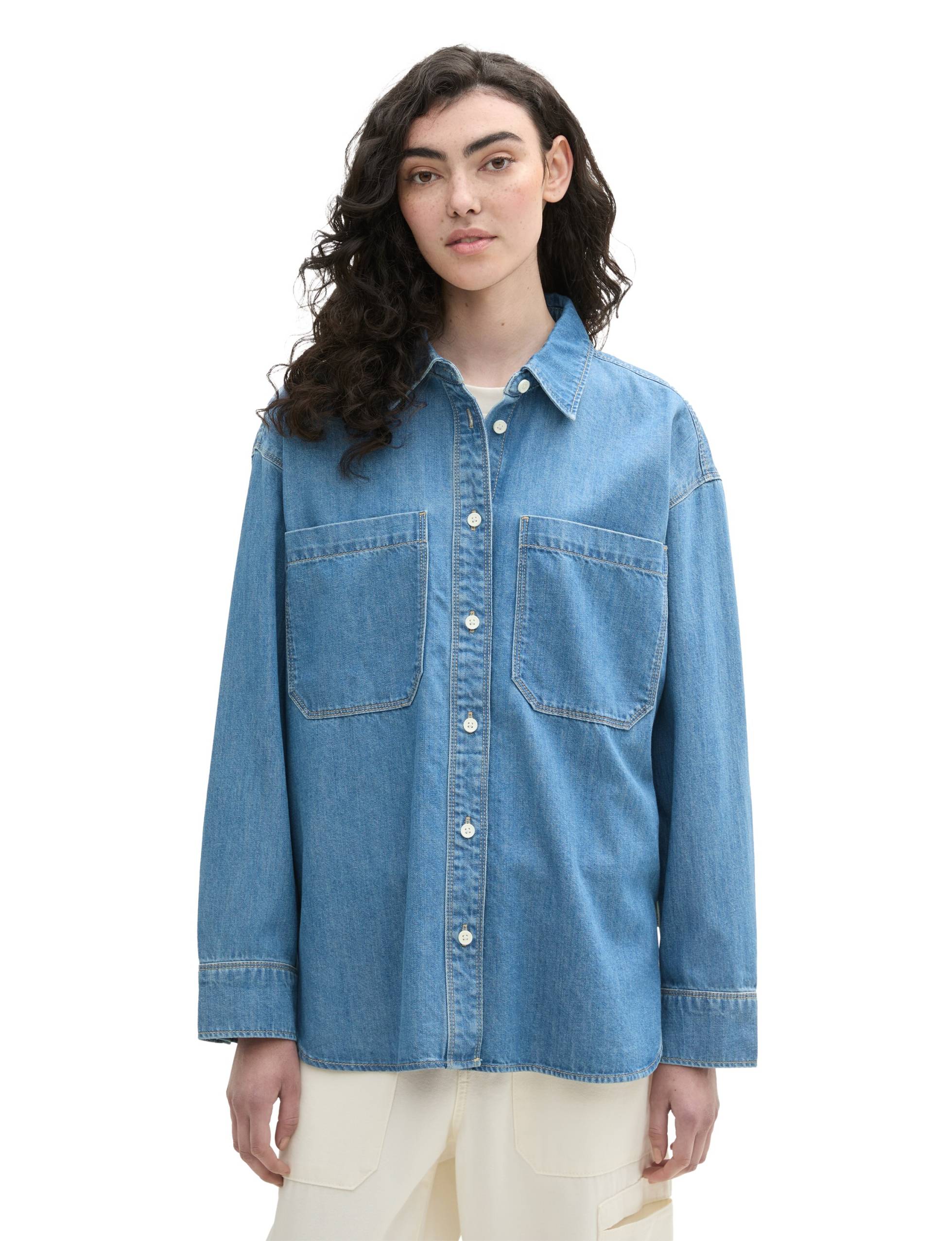 TOM TAILOR Denim Jeansbluse, mit Brusttaschen TOM TAILOR Denim Jeansbluse, mit Brusttaschen von TOM TAILOR Denim