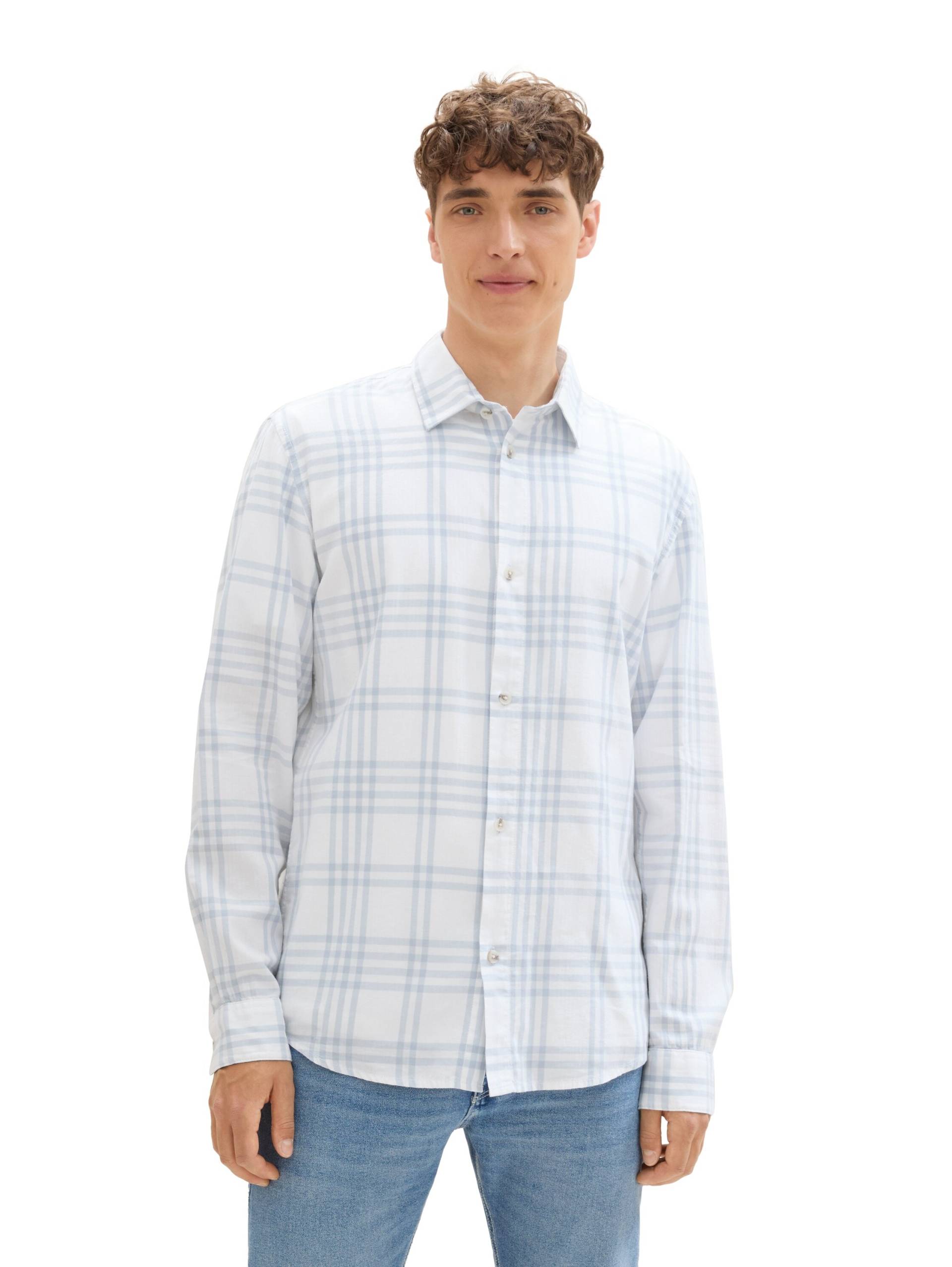 TOM TAILOR Denim Karohemd, mit Karo Muster TOM TAILOR Denim Karohemd, mit Karo Muster von TOM TAILOR Denim