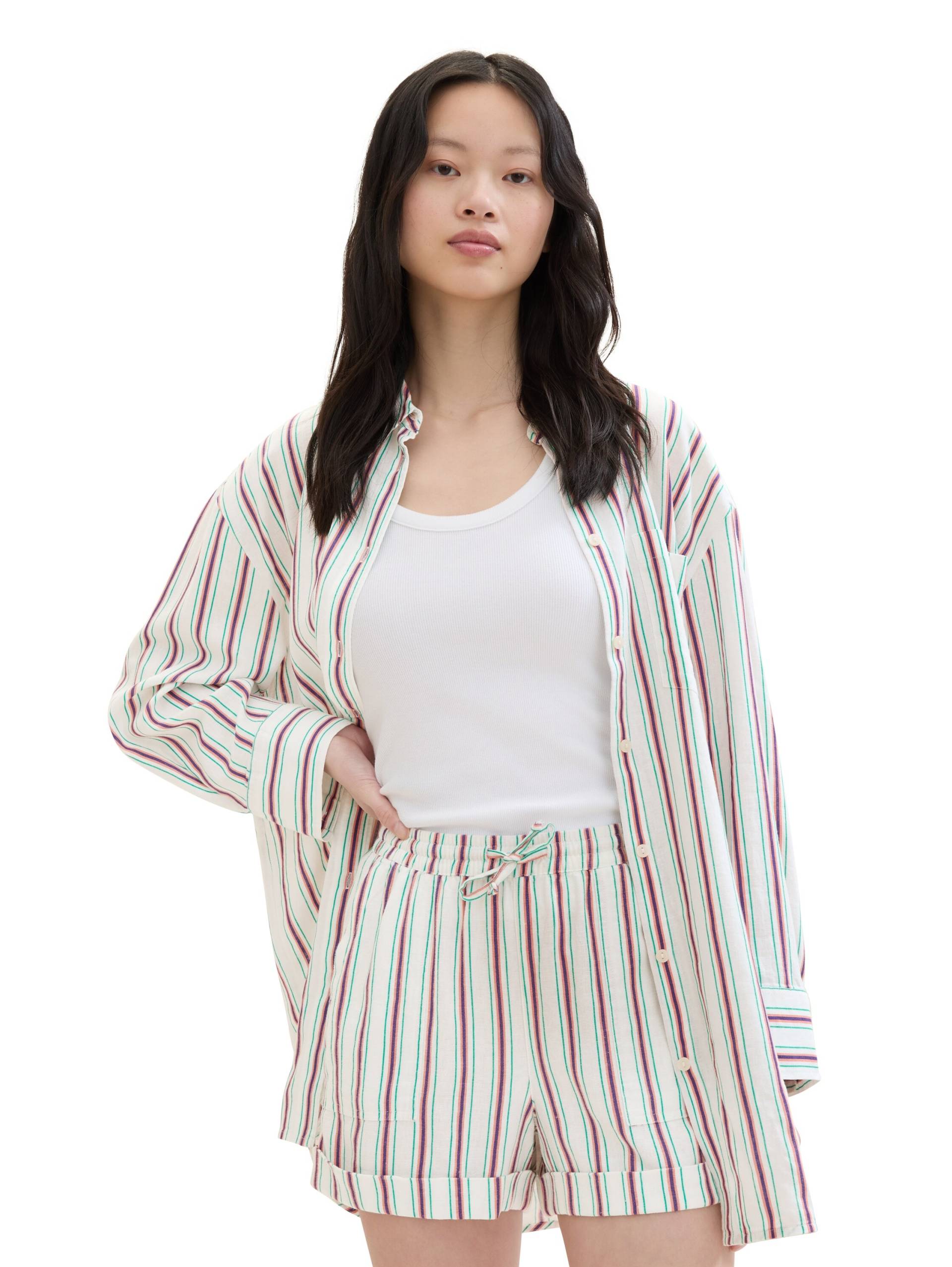 TOM TAILOR Denim Longbluse, mit Streifenmuster TOM TAILOR Denim Longbluse, mit Streifenmuster von TOM TAILOR Denim