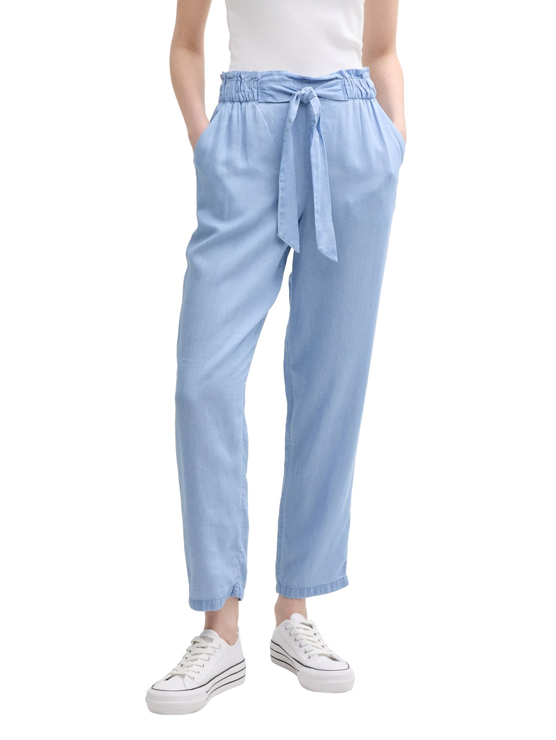 TOM TAILOR Denim Paperbag-Hose, mit Bindegürtel TOM TAILOR Denim Paperbag-Hose, mit Bindegürtel von TOM TAILOR Denim