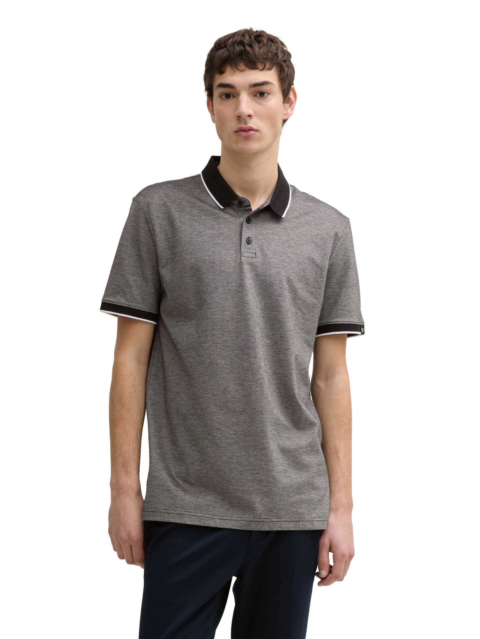 TOM TAILOR Denim Poloshirt, mit Kontrastdetails von TOM TAILOR Denim