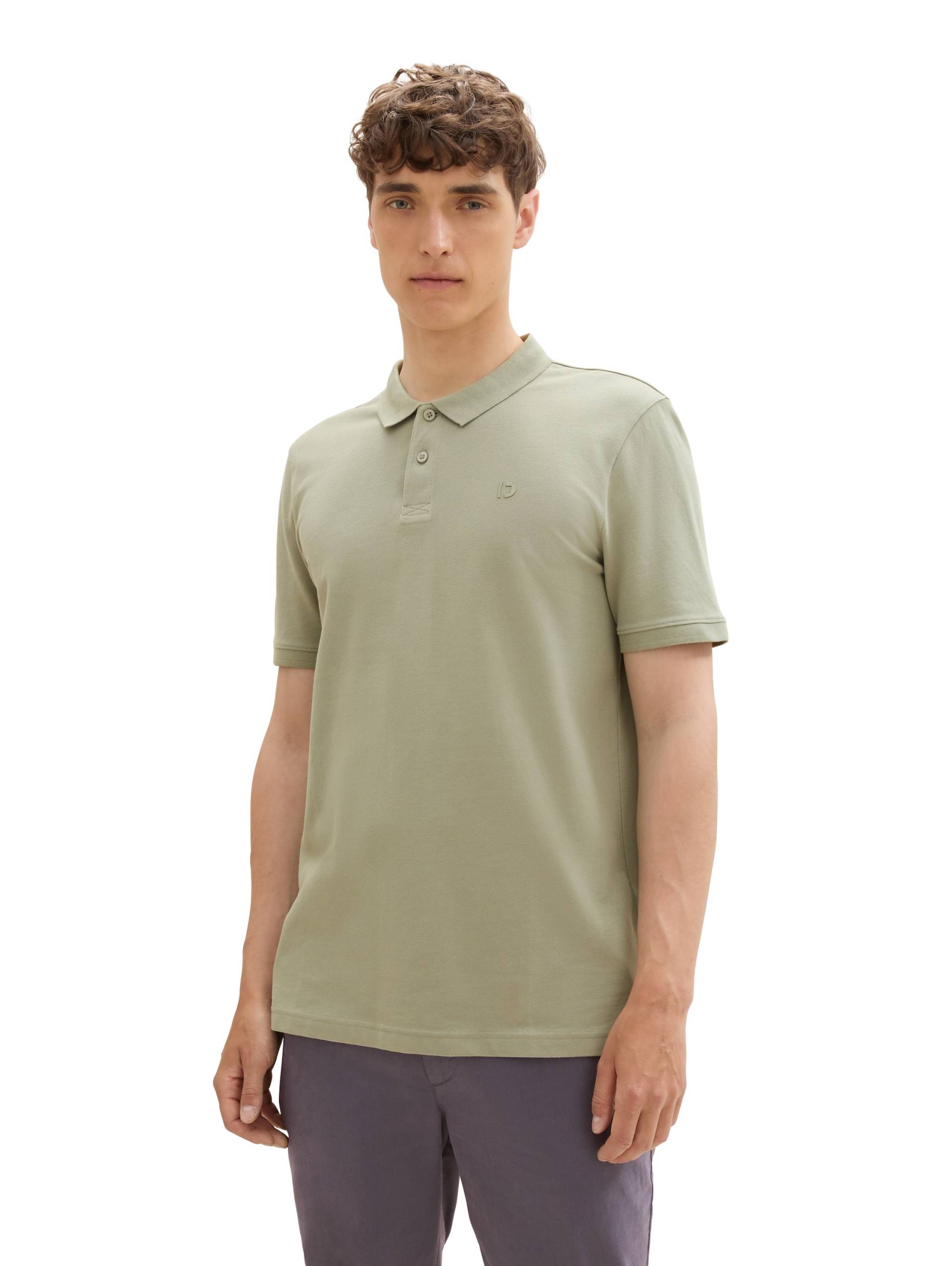 TOM TAILOR Denim Poloshirt, mit Logo-Print TOM TAILOR Denim Poloshirt, mit Logo-Print von TOM TAILOR Denim