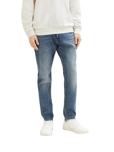 TOM TAILOR Denim Slim-fit-Jeans, mit Logo-Badge TOM TAILOR Denim Slim-fit-Jeans, mit Logo-Badge von TOM TAILOR Denim