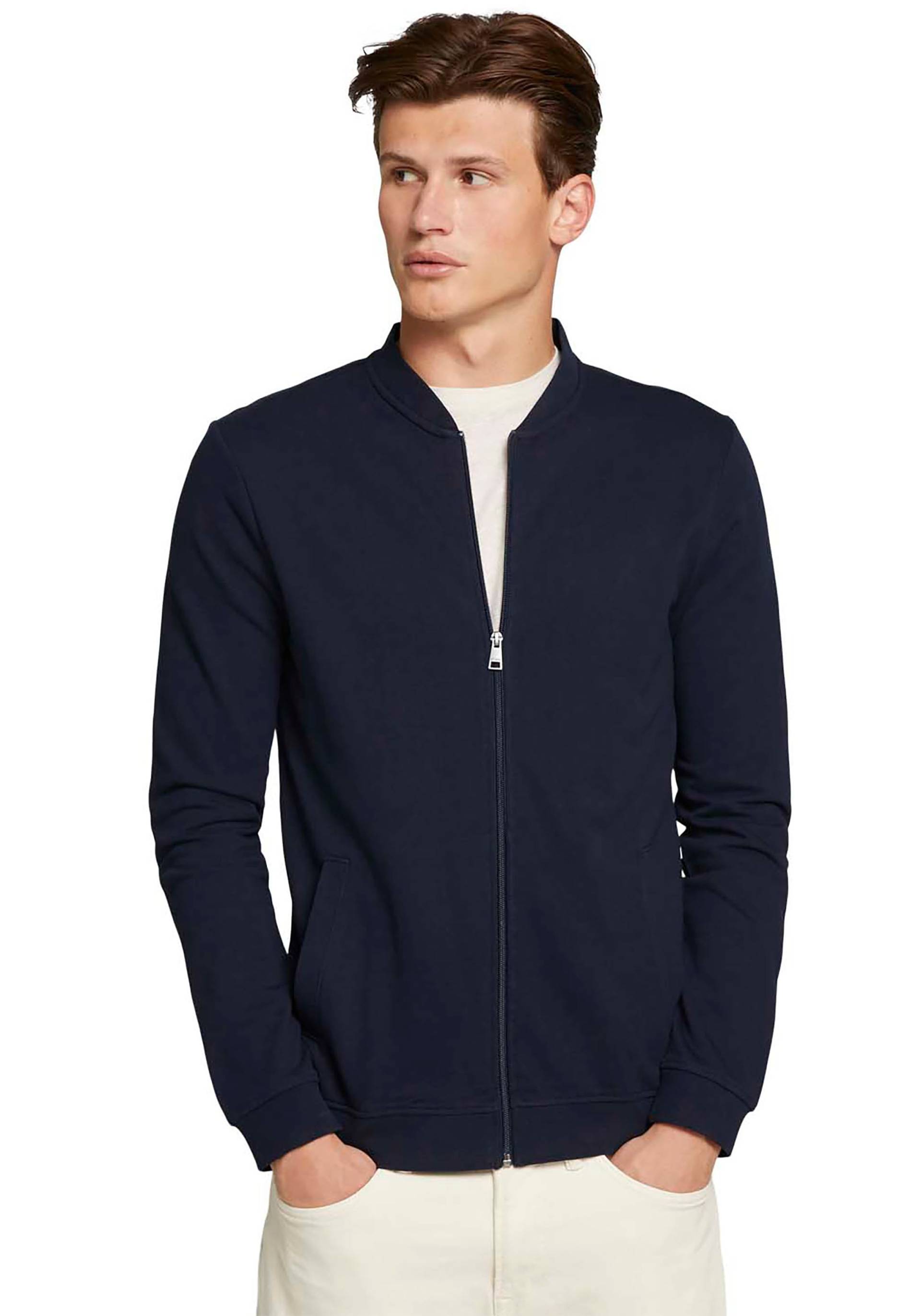 TOM TAILOR Denim Sweatjacke, in Blousonform von TOM TAILOR Denim