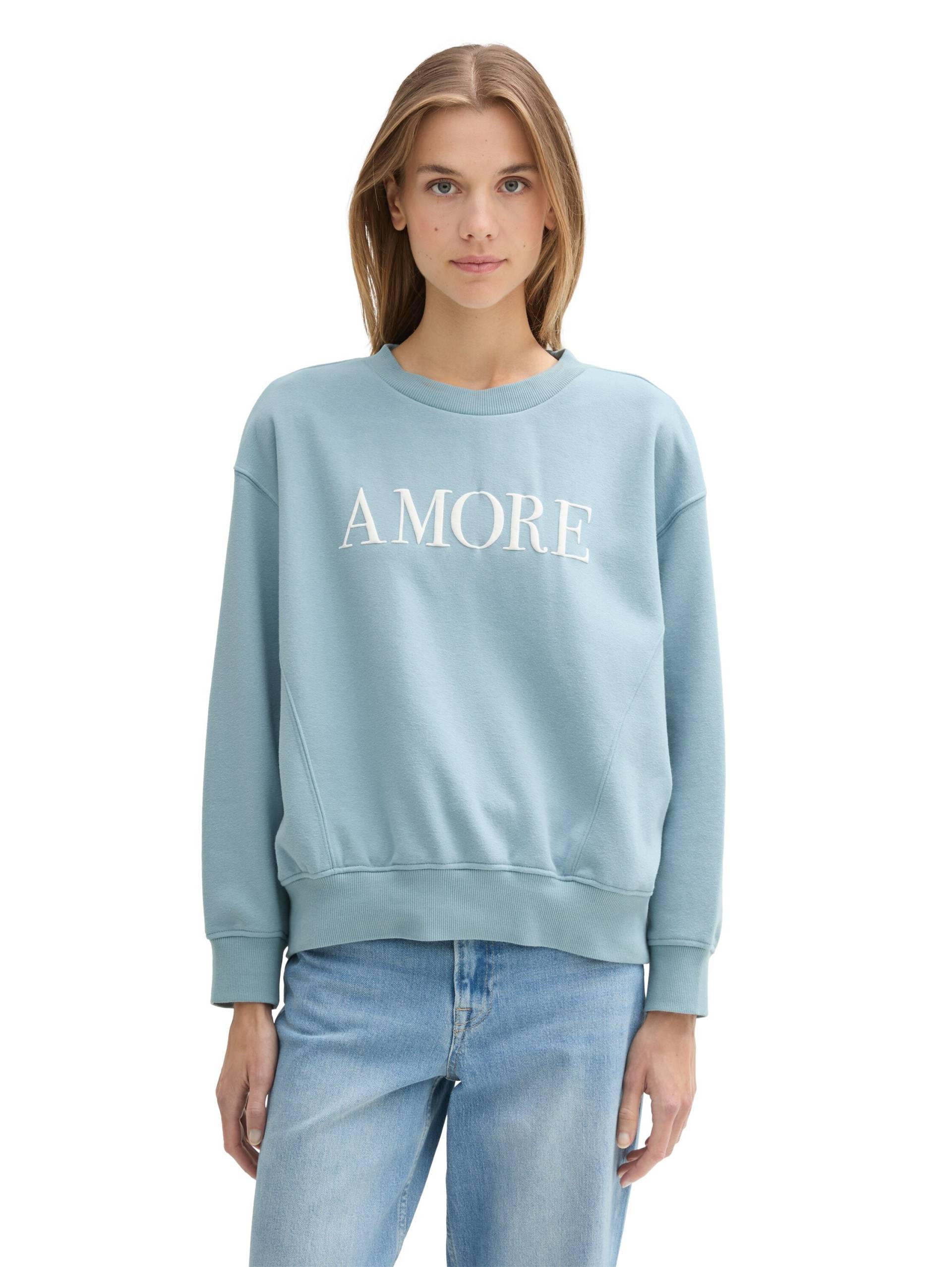 TOM TAILOR Denim Sweatshirt, mit Schriftzug TOM TAILOR Denim Sweatshirt, mit Schriftzug von TOM TAILOR Denim