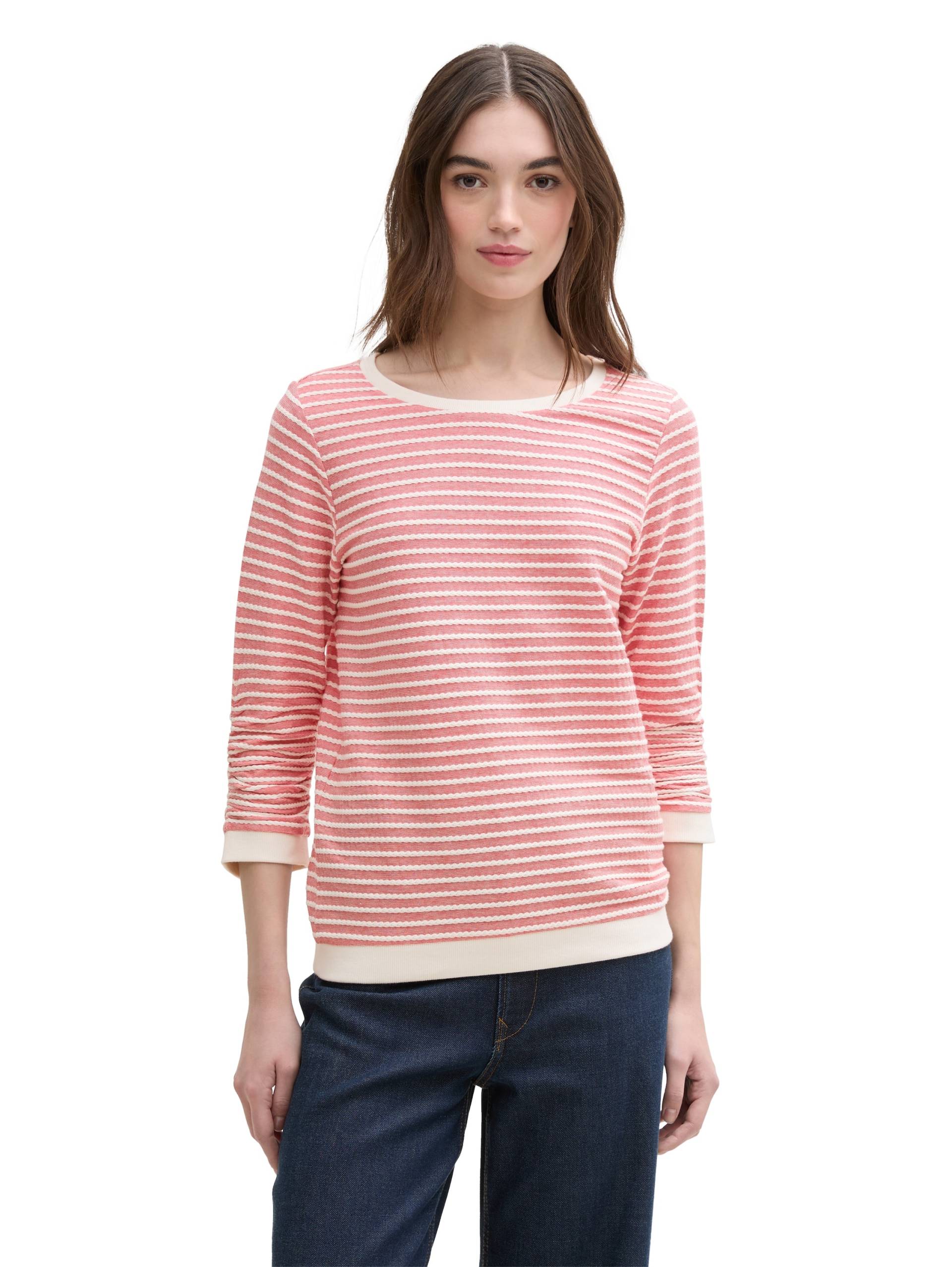 TOM TAILOR Denim Sweatshirt, mit gestreifter Optik TOM TAILOR Denim Sweatshirt, mit gestreifter Optik von TOM TAILOR Denim