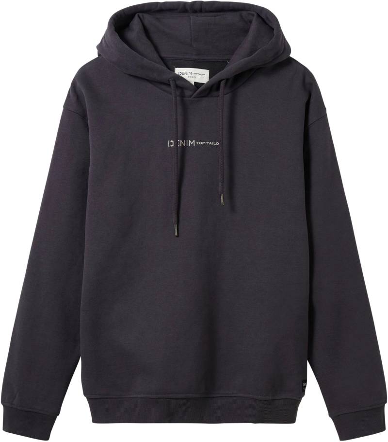 TOM TAILOR Denim Sweatshirt, mit Kapuze und Logo-Print TOM TAILOR Denim Sweatshirt, mit Kapuze und Logo-Print von TOM TAILOR Denim