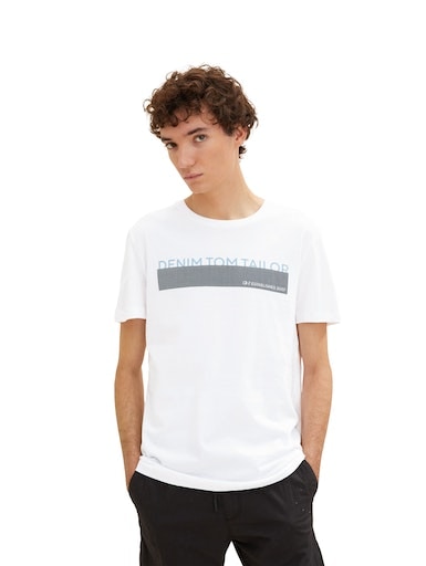 TOM TAILOR Denim T-Shirt, (Packung, 3 tlg.), in verschiedenen Farben von TOM TAILOR Denim