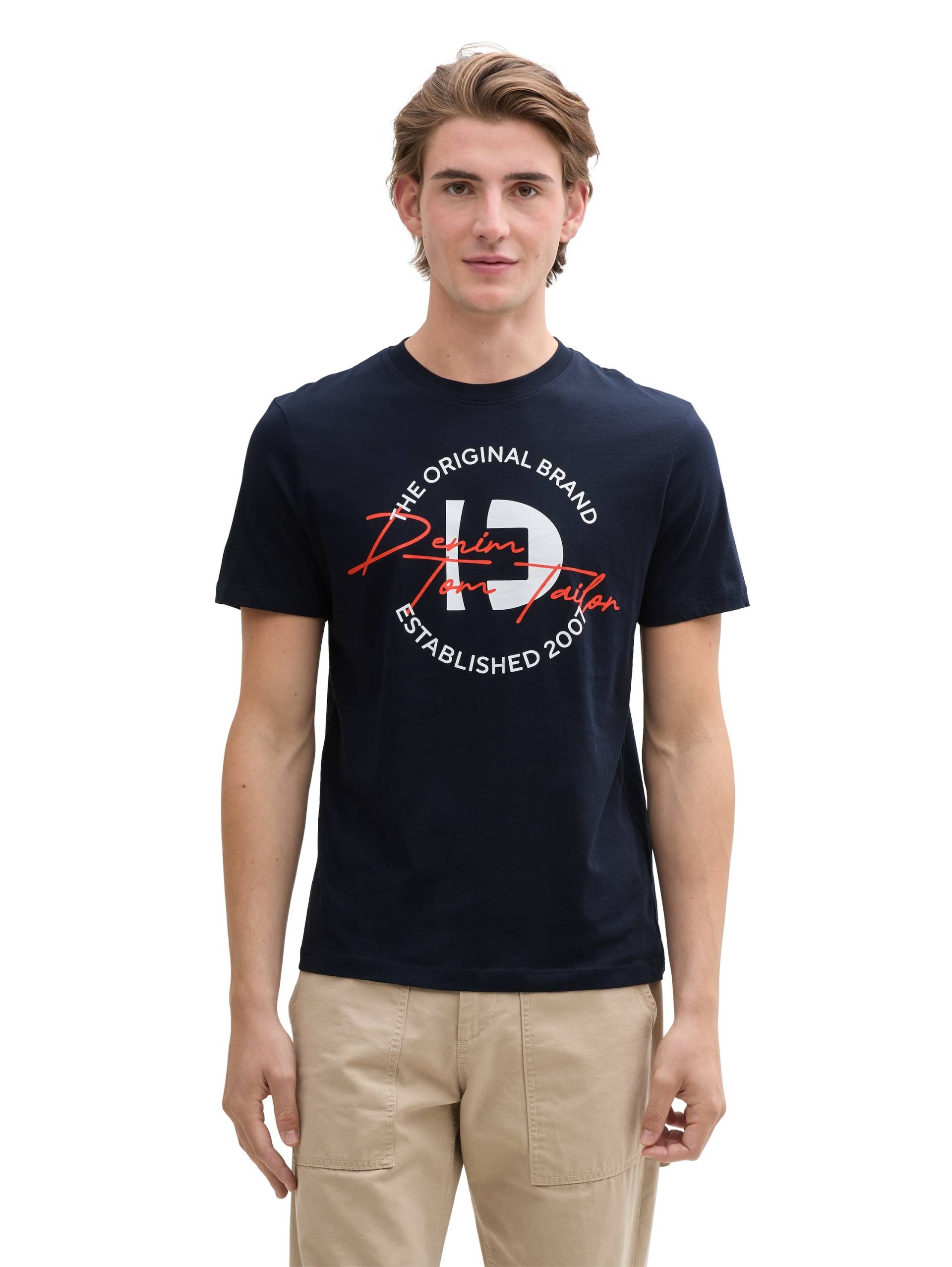 TOM TAILOR Denim T-Shirt, mit Frontprint TOM TAILOR Denim T-Shirt, mit Frontprint von TOM TAILOR Denim