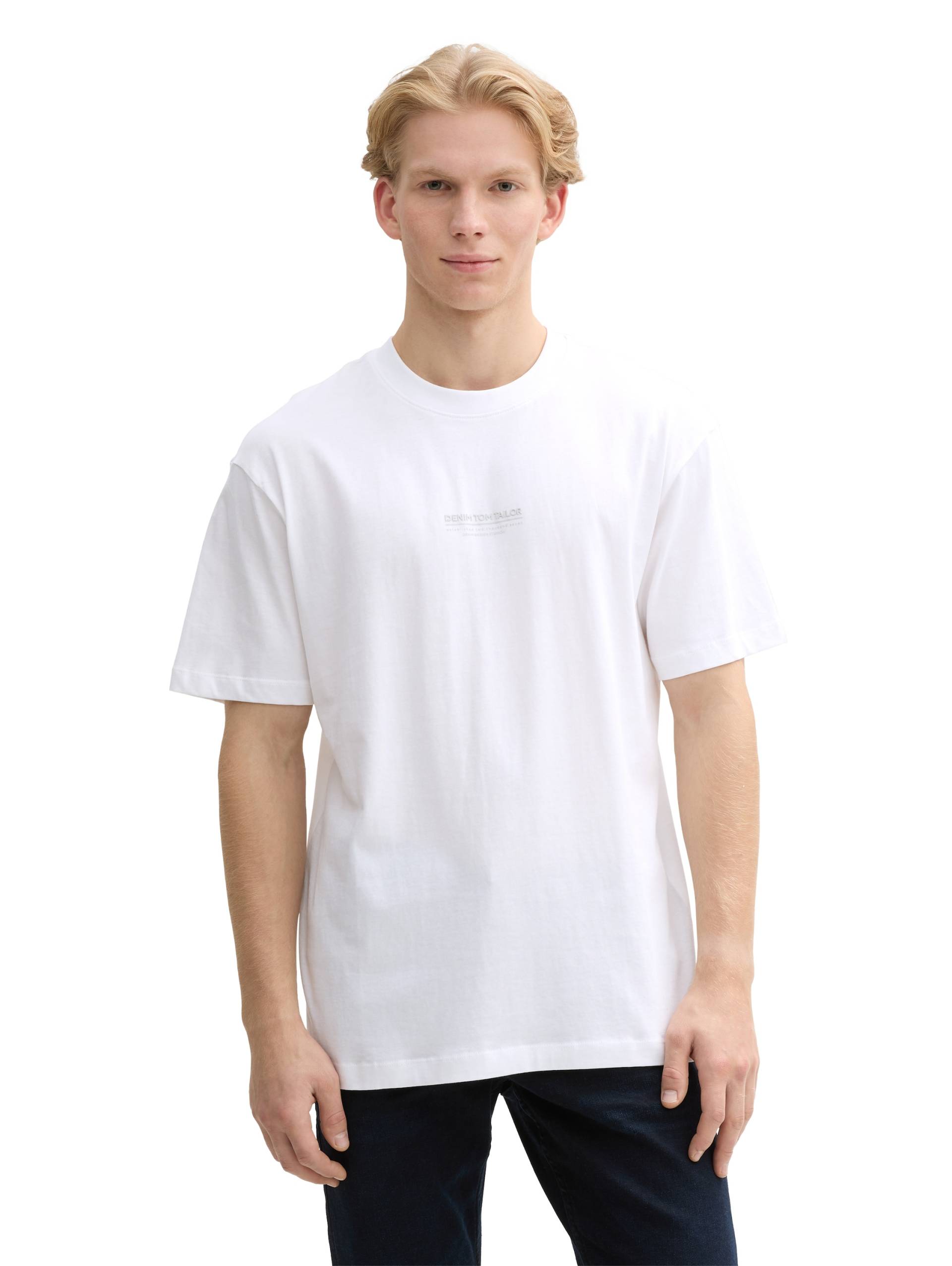 TOM TAILOR Denim T-Shirt, mit Marken-Frontprint TOM TAILOR Denim T-Shirt, mit Marken-Frontprint von TOM TAILOR Denim