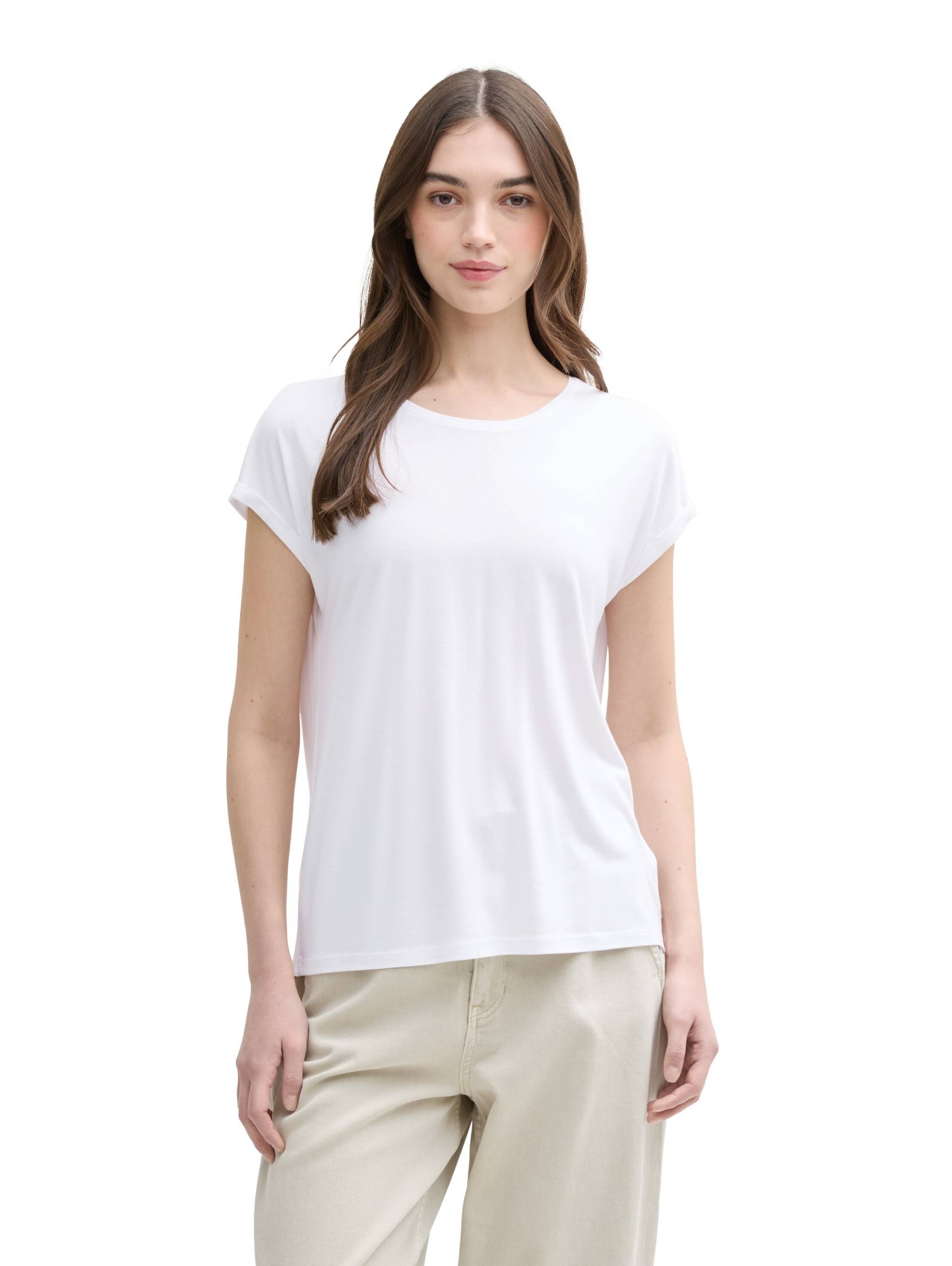 TOM TAILOR Denim T-Shirt, mit Rundhalsausschnitt von TOM TAILOR Denim