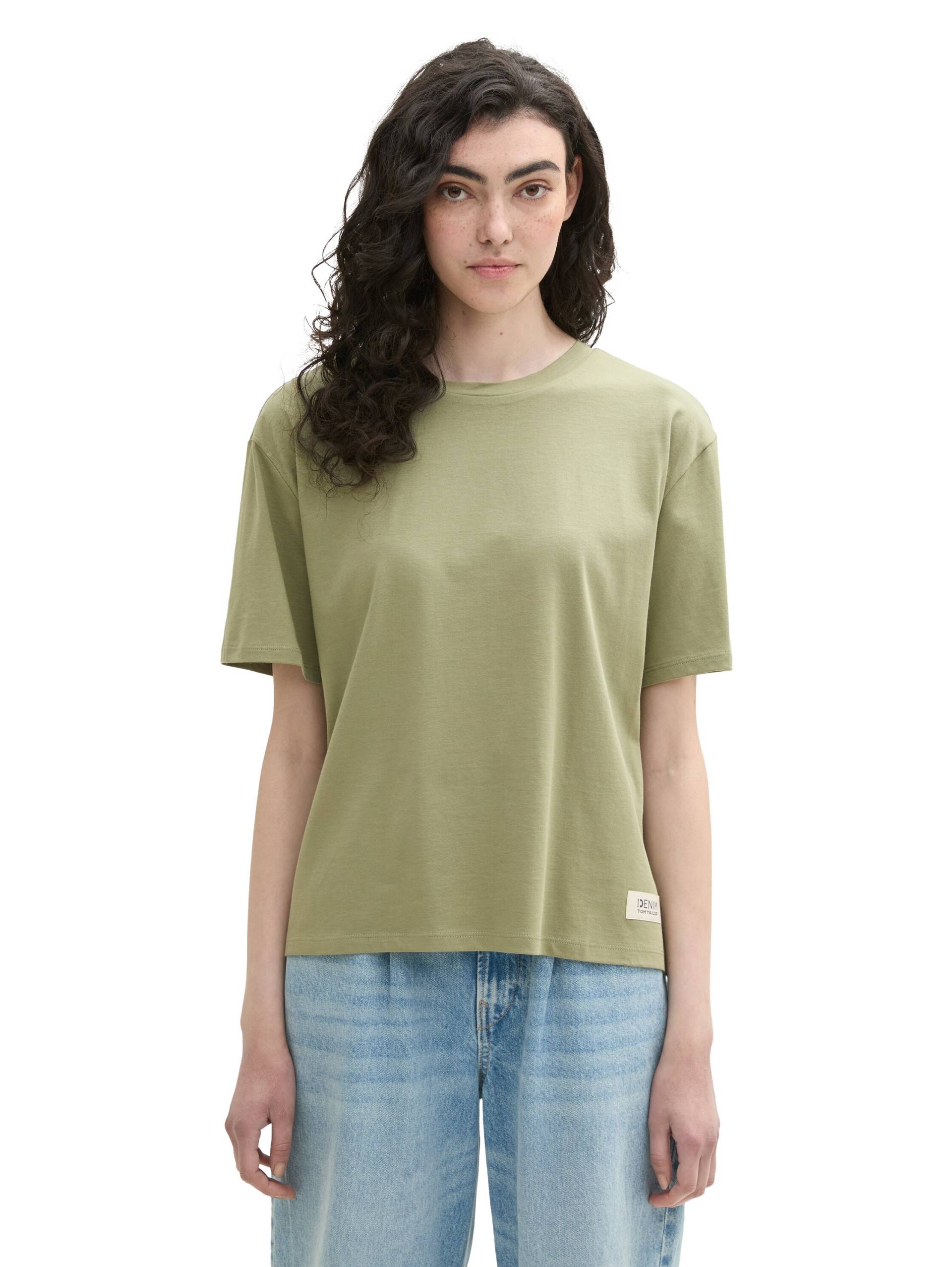 TOM TAILOR Denim T-Shirt »Boxy«, aus reiner Baumwolle TOM TAILOR Denim T-Shirt »Boxy«, aus reiner Baumwolle von TOM TAILOR Denim