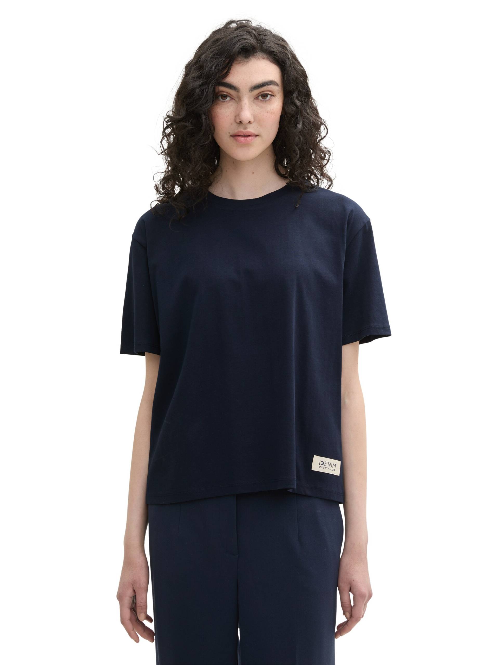 TOM TAILOR Denim T-Shirt »Boxy«, aus reiner Baumwolle TOM TAILOR Denim T-Shirt »Boxy«, aus reiner Baumwolle von TOM TAILOR Denim