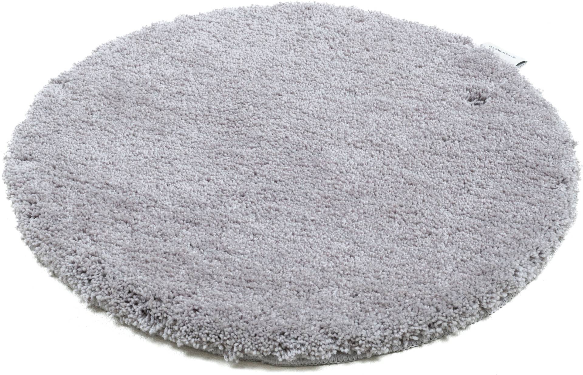 TOM TAILOR Badematte »Cozy Bath UNI«, Höhe 27 mm, rutschhemmend beschichtet, fussbodenheizungsgeeignet, Badteppich, Uni Farben, rechteckig, rund und oval erhältlich von Tom Tailor