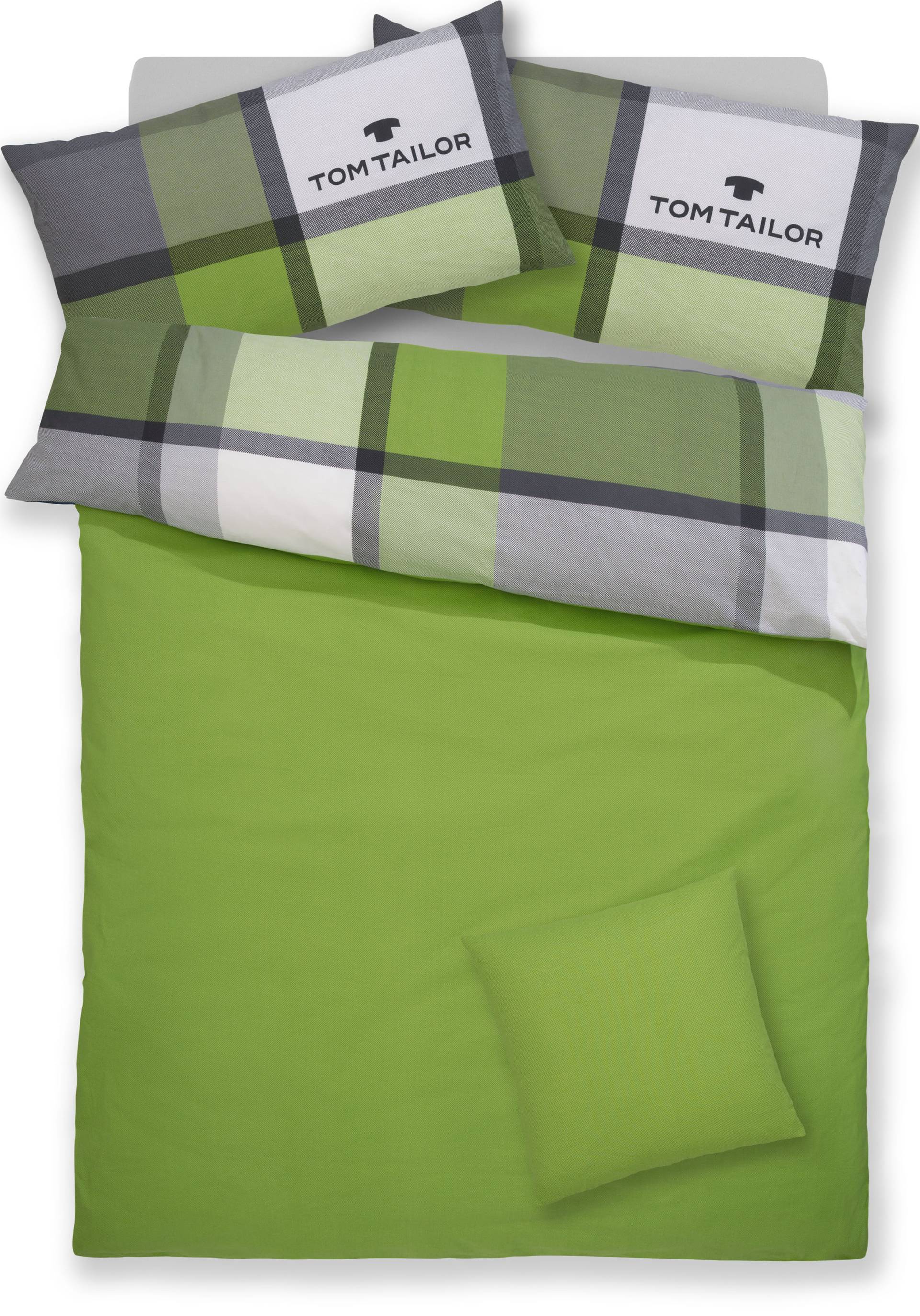 TOM TAILOR HOME Bettwäsche »Lenny in Gr. 135x200 oder 155x220 cm«, mit GRATIS-Zugabe: Kissenhülle von TOM TAILOR HOME