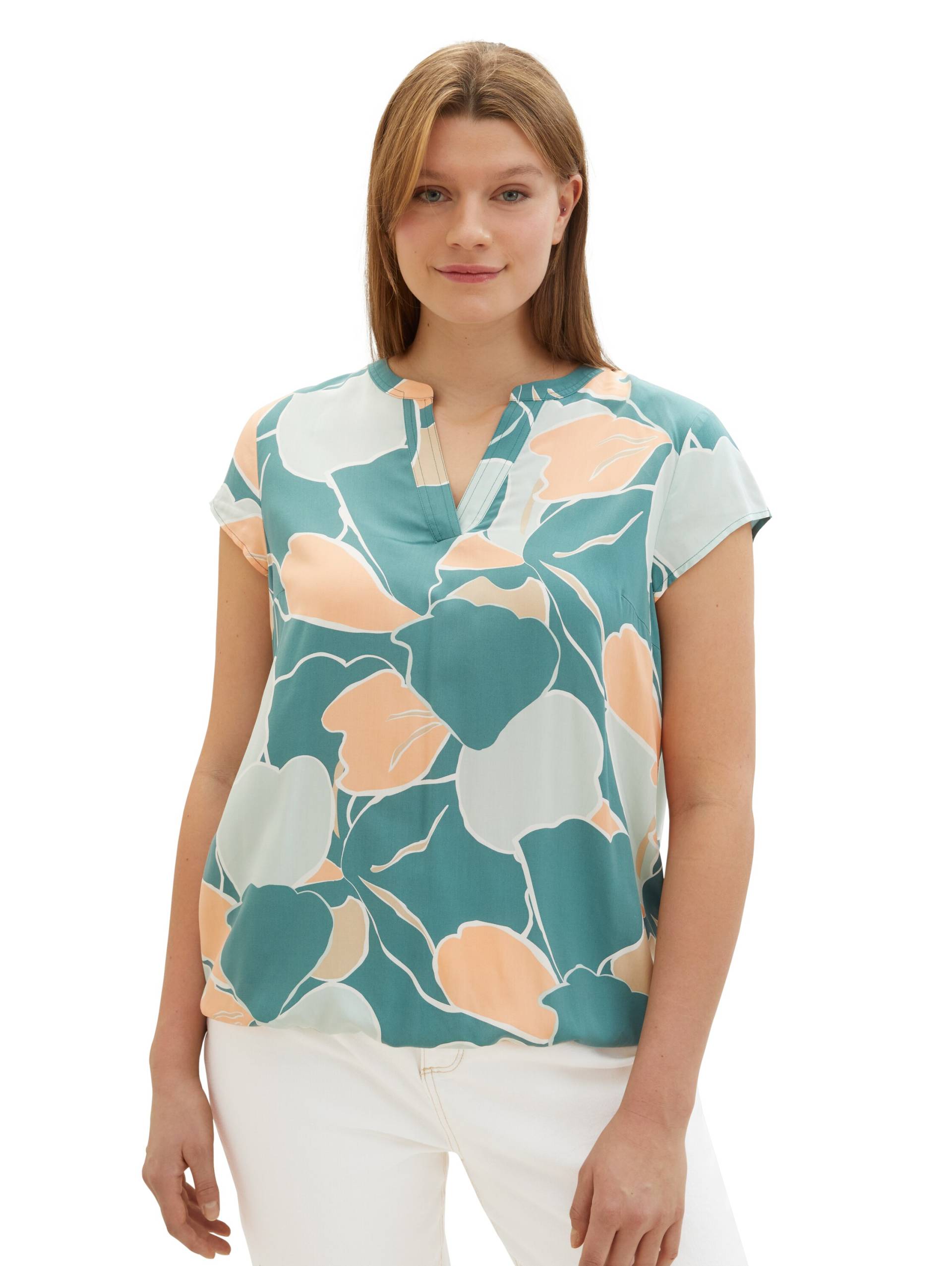 TOM TAILOR PLUS Druckbluse, in floraler Optik von TOM TAILOR PLUS