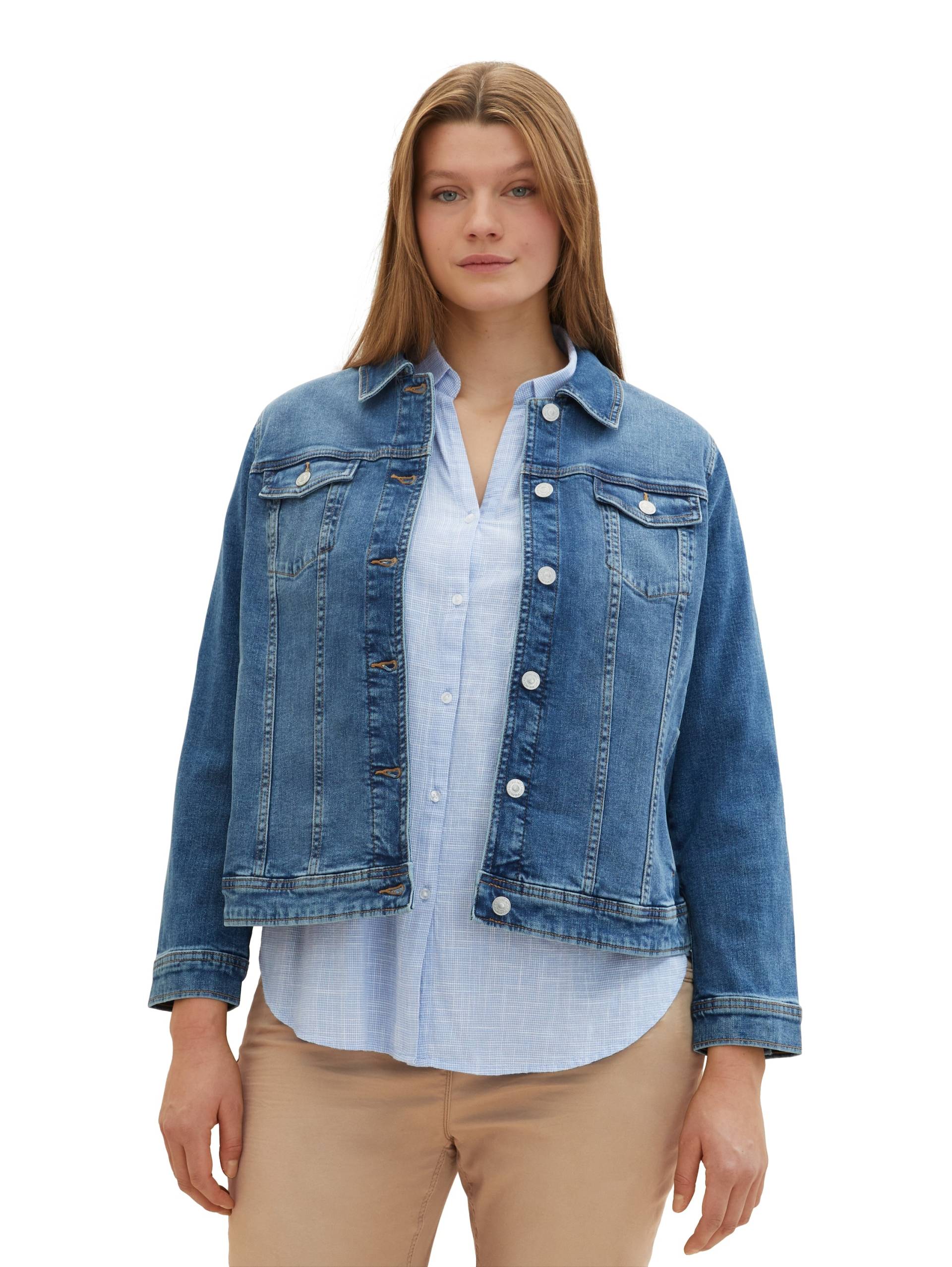 TOM TAILOR PLUS Jeansjacke TOM TAILOR PLUS Jeansjacke von TOM TAILOR PLUS