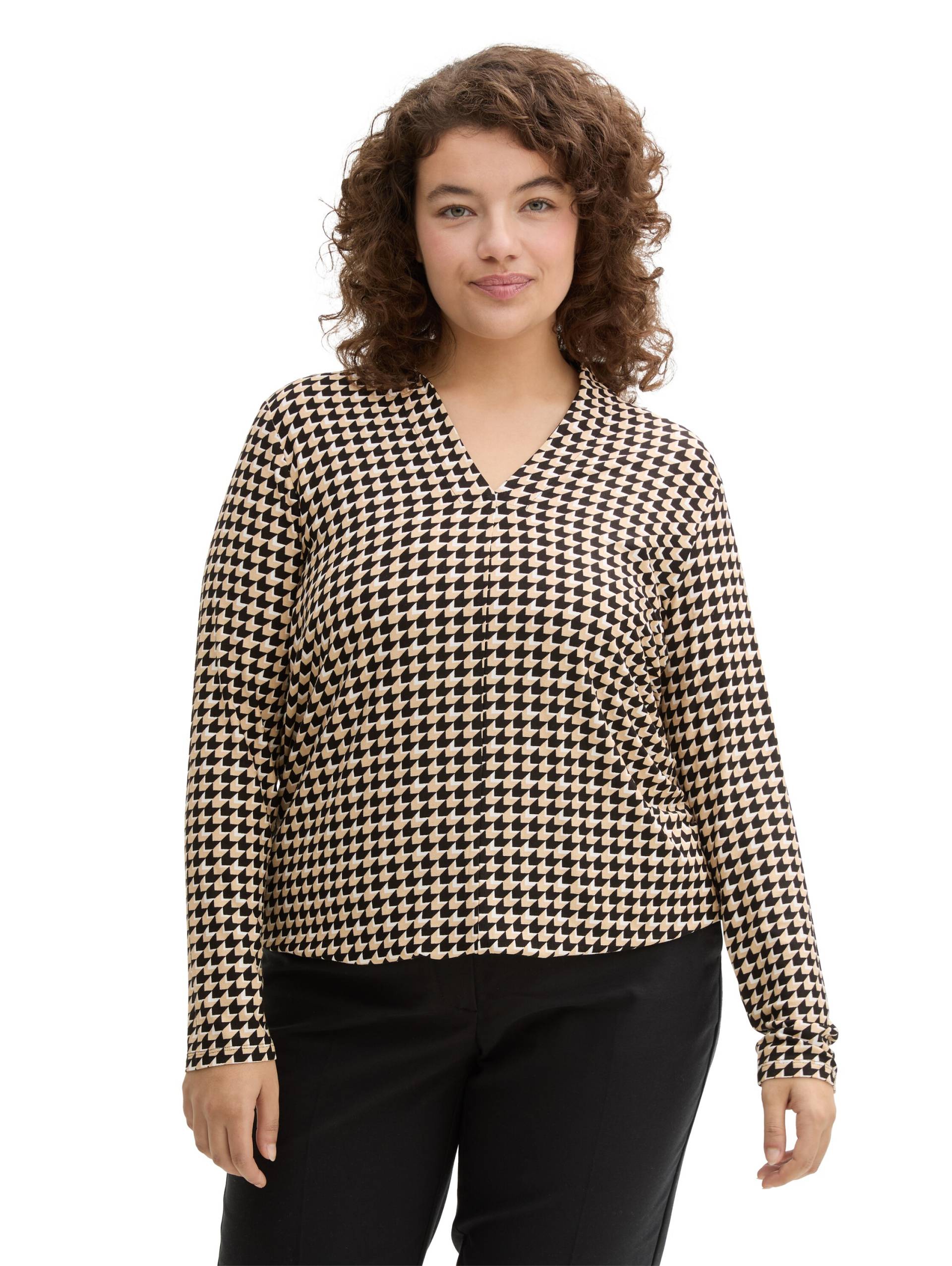 TOM TAILOR PLUS Langarmshirt, mit Muster TOM TAILOR PLUS Langarmshirt, mit Muster von TOM TAILOR PLUS