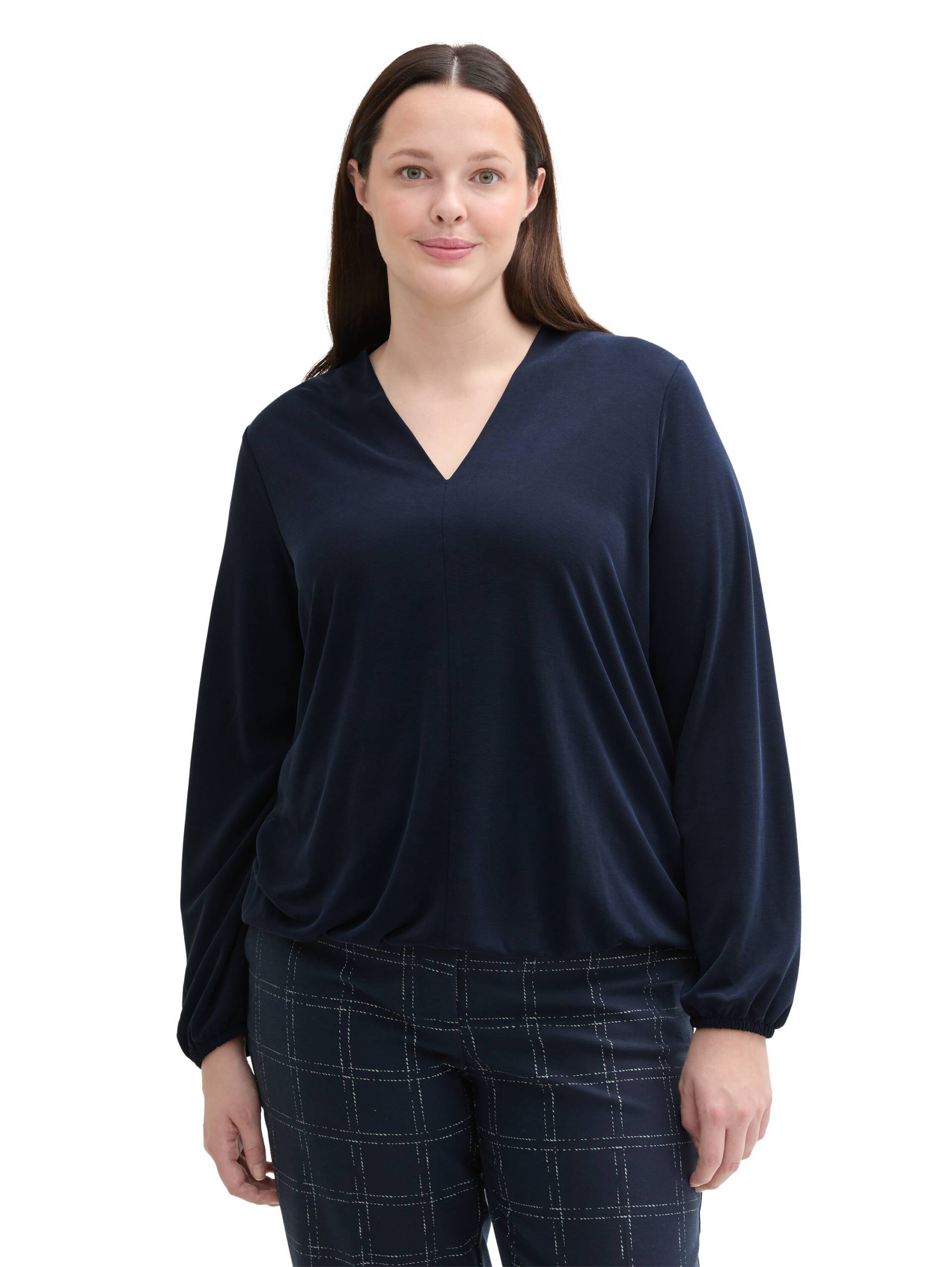 TOM TAILOR PLUS Langarmshirt, mit V-Ausschnitt TOM TAILOR PLUS Langarmshirt, mit V-Ausschnitt von TOM TAILOR PLUS