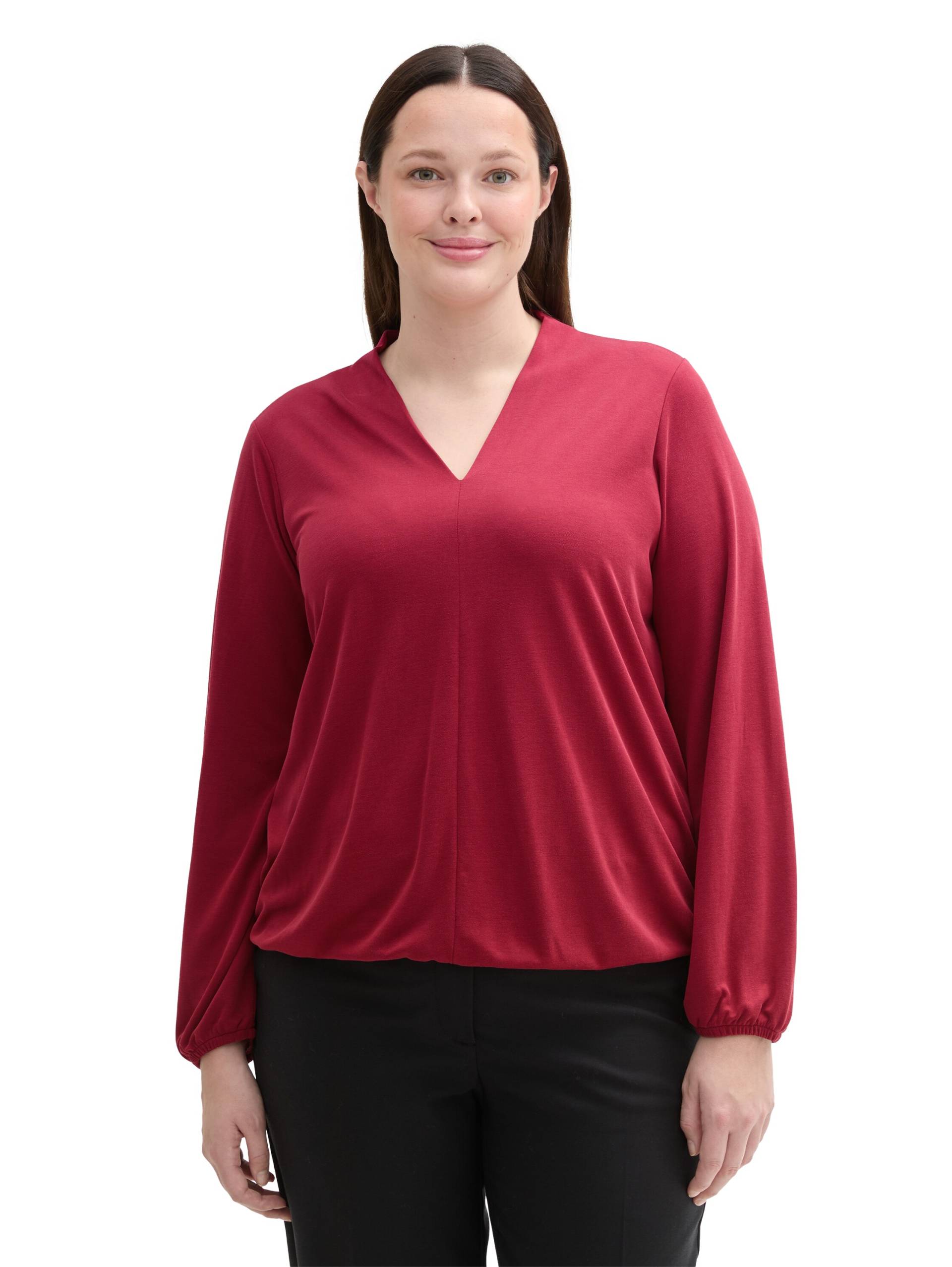 TOM TAILOR PLUS Langarmshirt, mit V-Ausschnitt TOM TAILOR PLUS Langarmshirt, mit V-Ausschnitt von TOM TAILOR PLUS