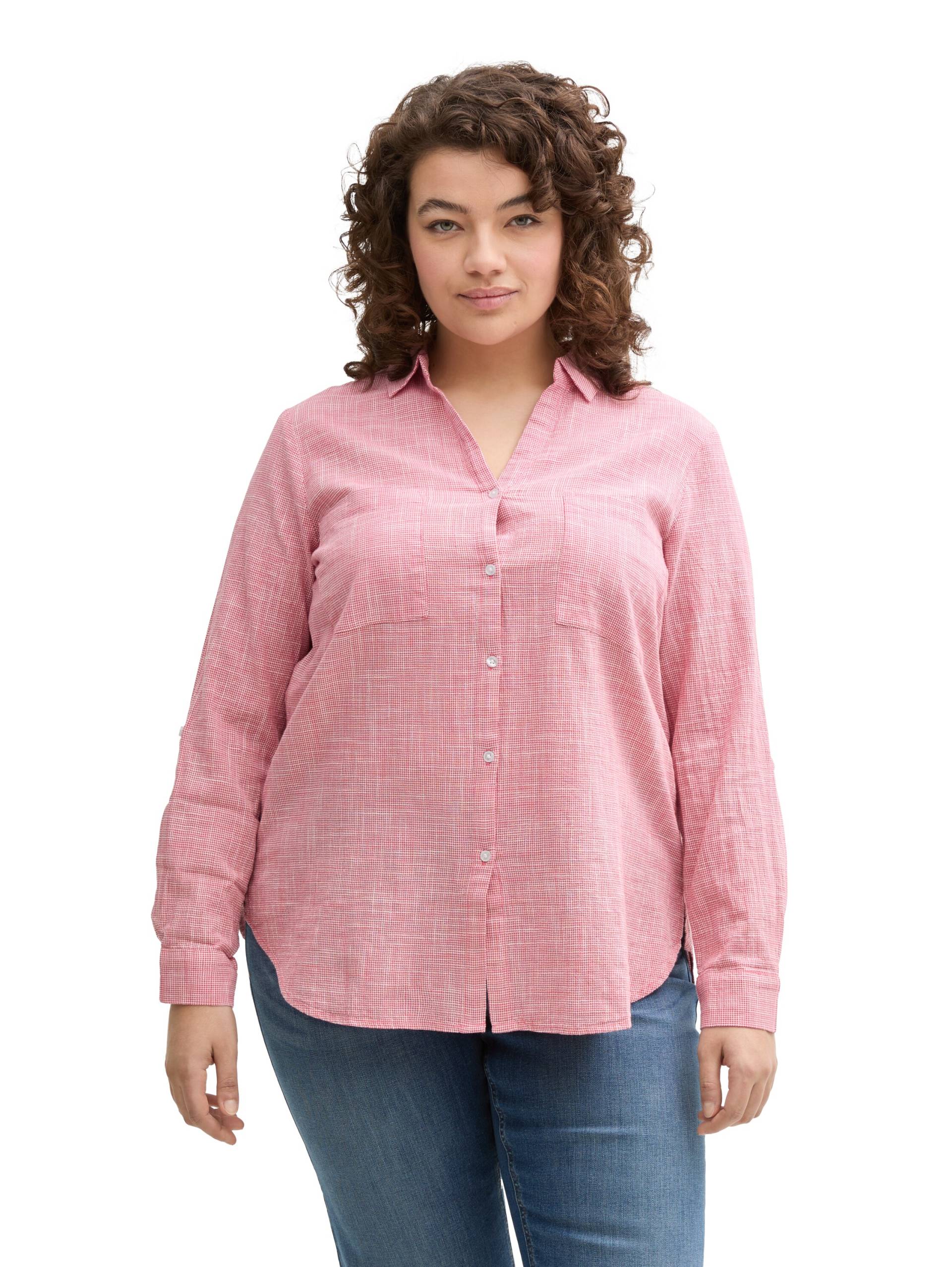TOM TAILOR PLUS Shirtbluse, mit aufgesetzten Brusttaschen TOM TAILOR PLUS Shirtbluse, mit aufgesetzten Brusttaschen von TOM TAILOR PLUS