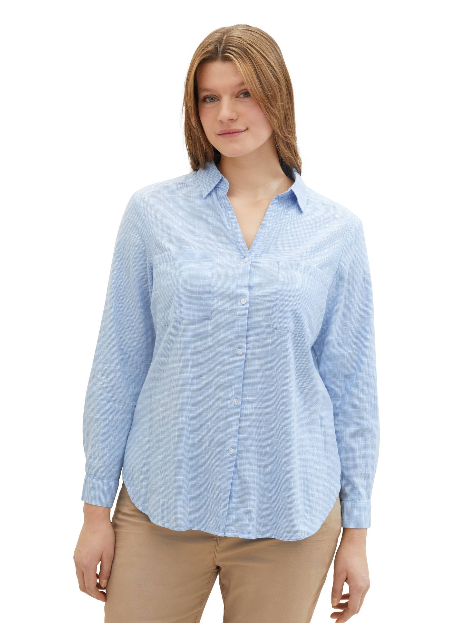 TOM TAILOR PLUS Shirtbluse, mit aufgesetzten Brusttaschen TOM TAILOR PLUS Shirtbluse, mit aufgesetzten Brusttaschen von TOM TAILOR PLUS