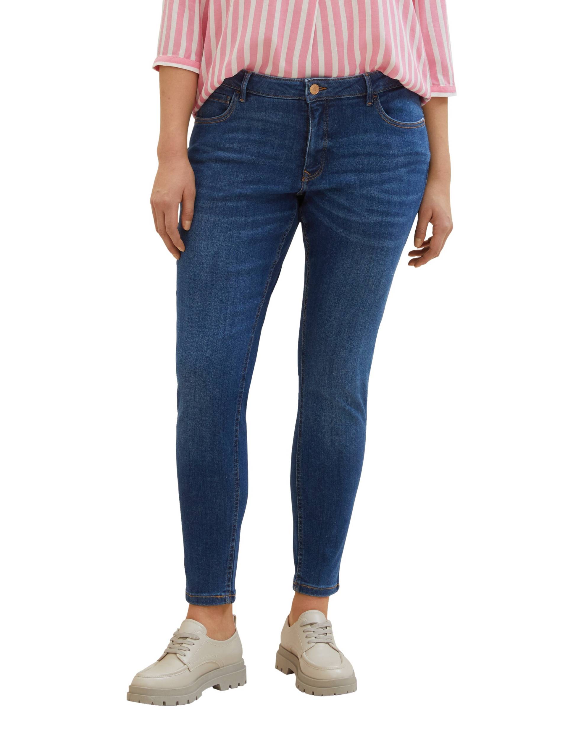 TOM TAILOR PLUS Skinny-fit-Jeans, in figurbetonter 5-Pocket-Form TOM TAILOR PLUS Skinny-fit-Jeans, in figurbetonter 5-Pocket-Form von TOM TAILOR PLUS