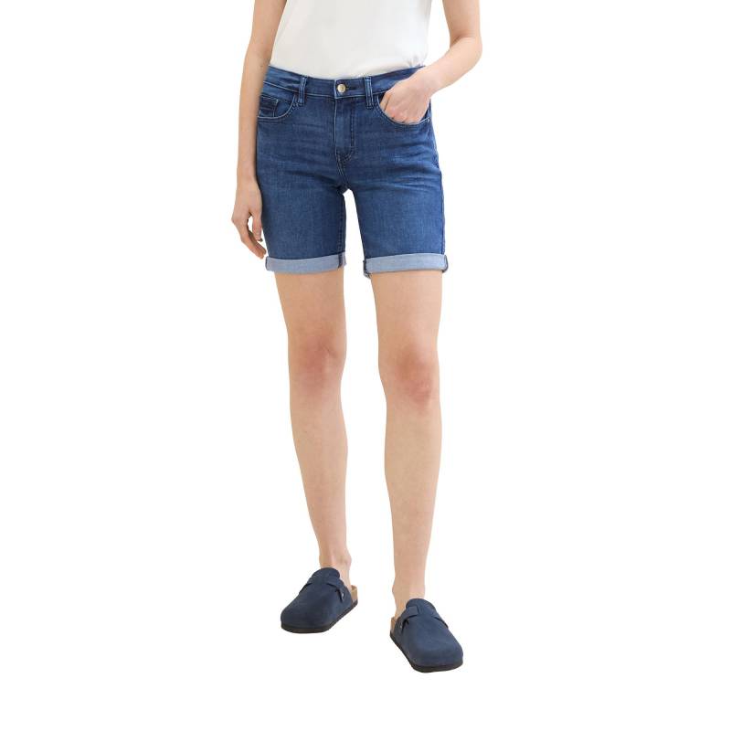 Bermuda Shorts Damen Blau Denim 26 von TOM TAILOR