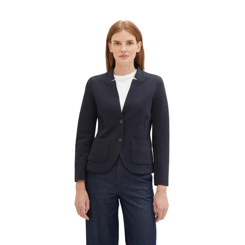 Tom Tailor - Blazer, für Damen, Himmelblau, Größe XS von Tom Tailor