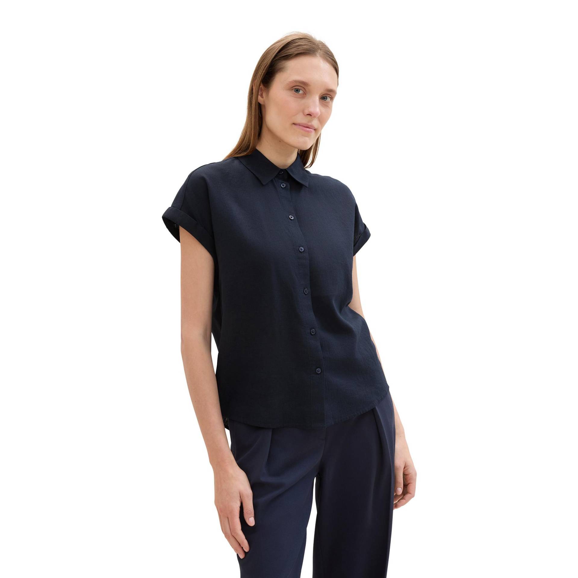 Bluse Damen Himmelblau 34 von TOM TAILOR