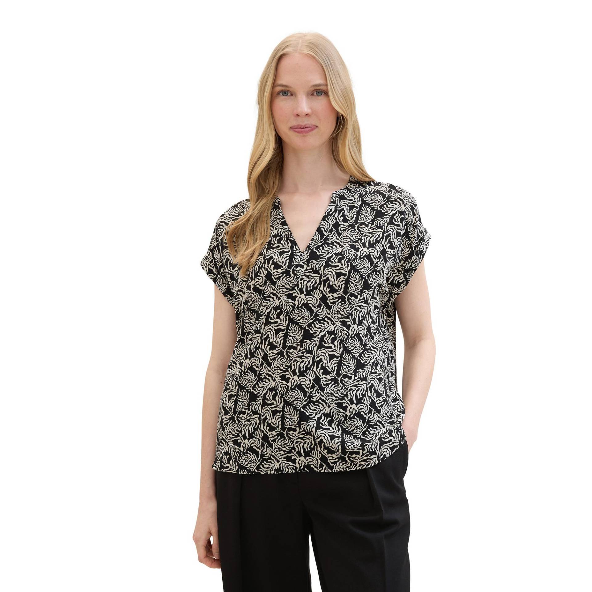 Bluse Damen Multicolor 40 von TOM TAILOR