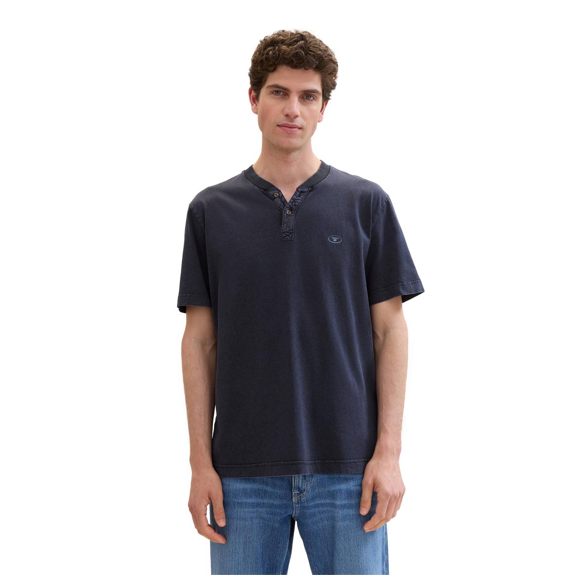 Hemd, Langarm Herren Himmelblau XL von TOM TAILOR