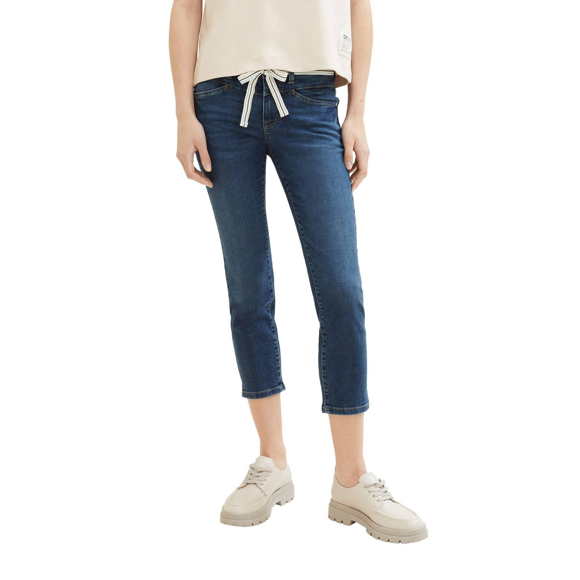 Hose Damen Blau Denim L26/W26 von TOM TAILOR