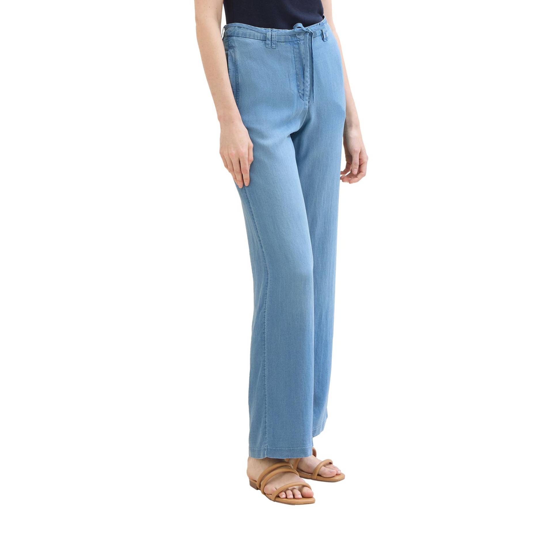 Hose Damen Blau Denim L30/W36 von TOM TAILOR