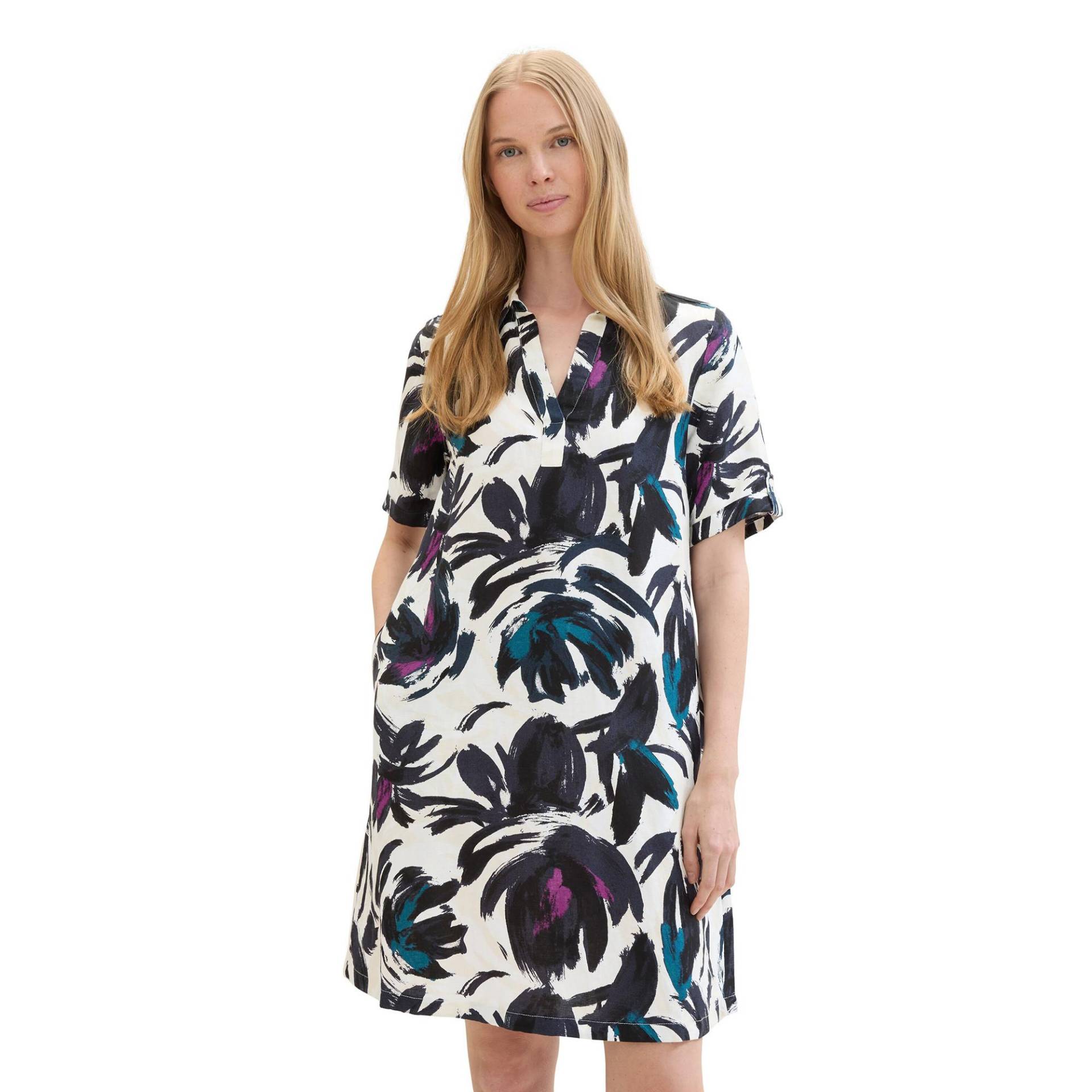 Kleid Damen Multicolor 36 von TOM TAILOR