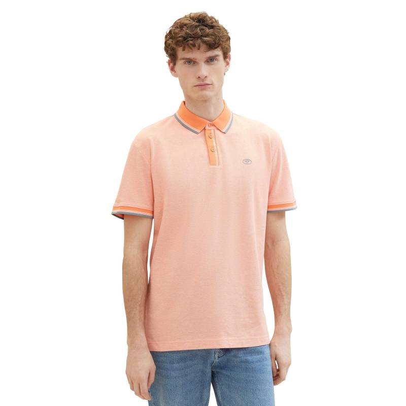 Polo Shirt Herren Gelb Orangé S von TOM TAILOR