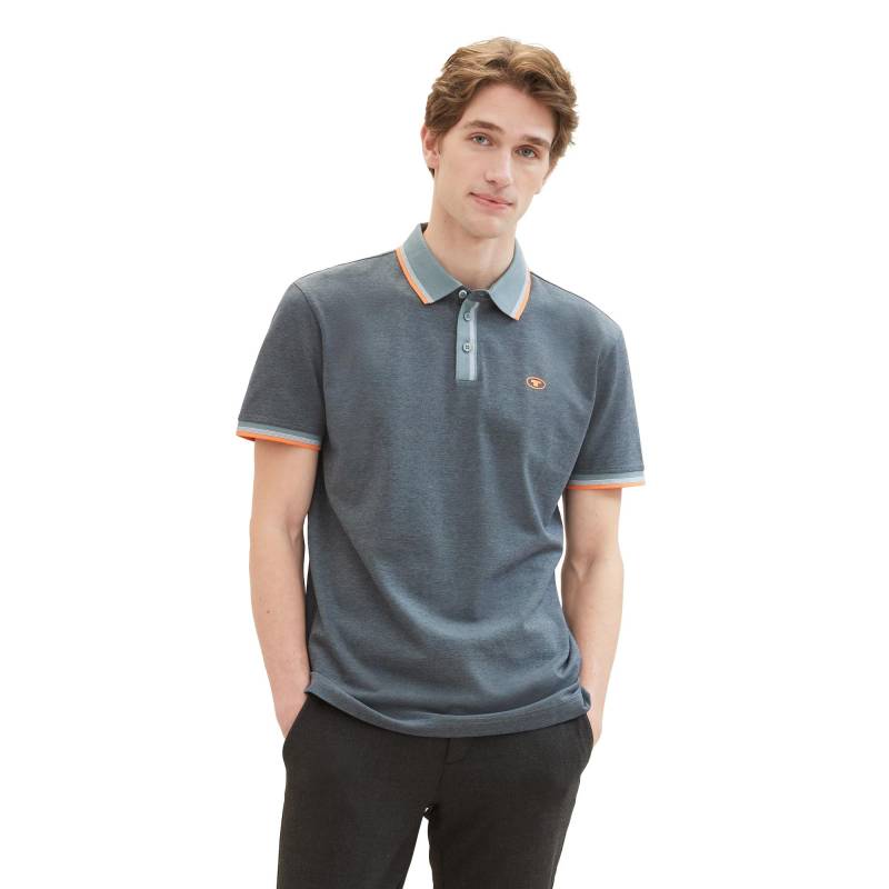 Polo Shirt Herren Multicolor L von TOM TAILOR